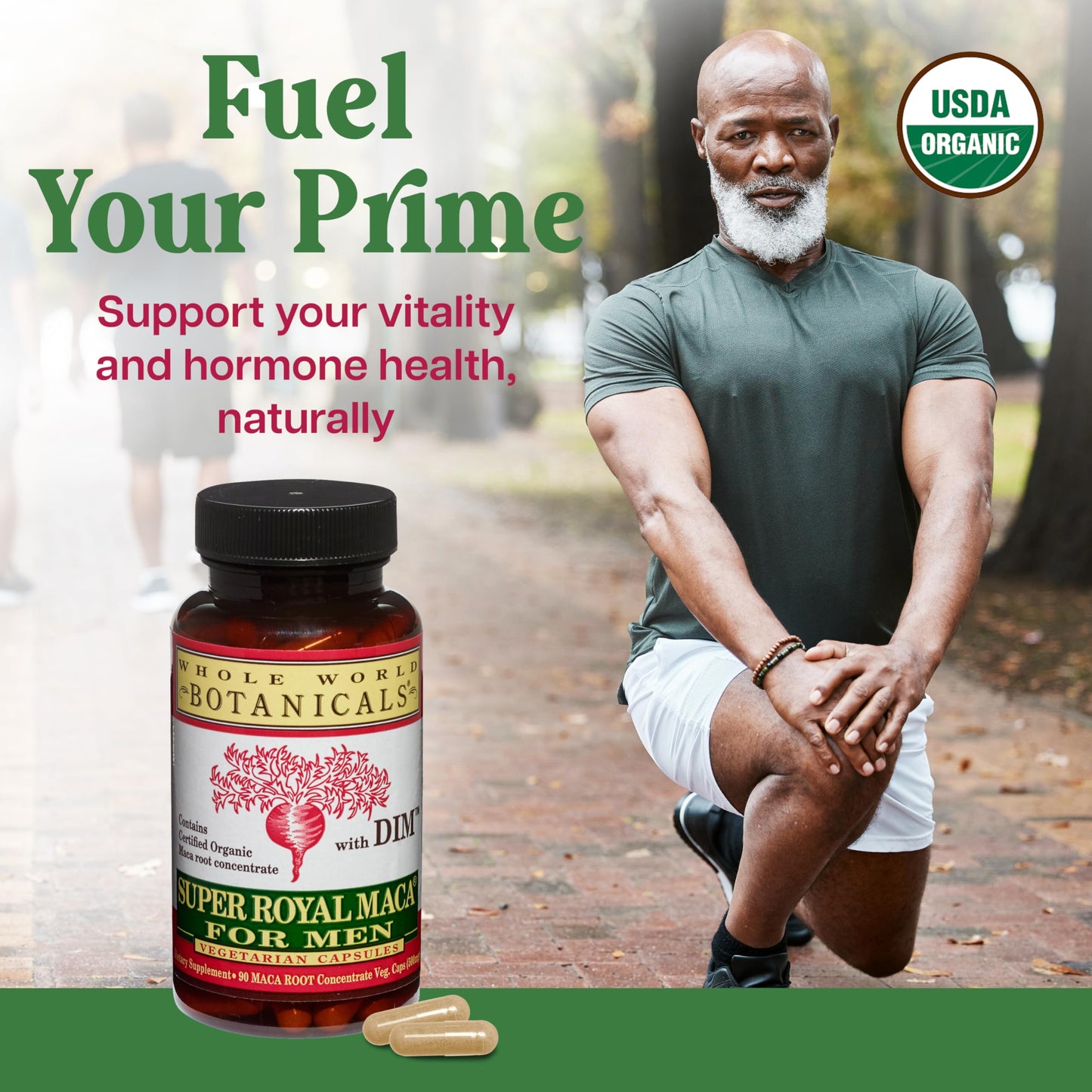 Whole World Botanicals Super Royal Maca Men 90 Capsules