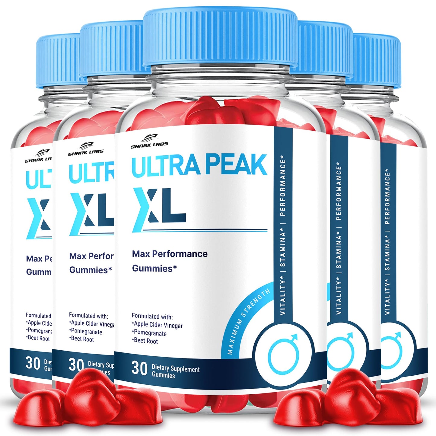 Shark Labs Ultra Peak XL Gummies 30 Count