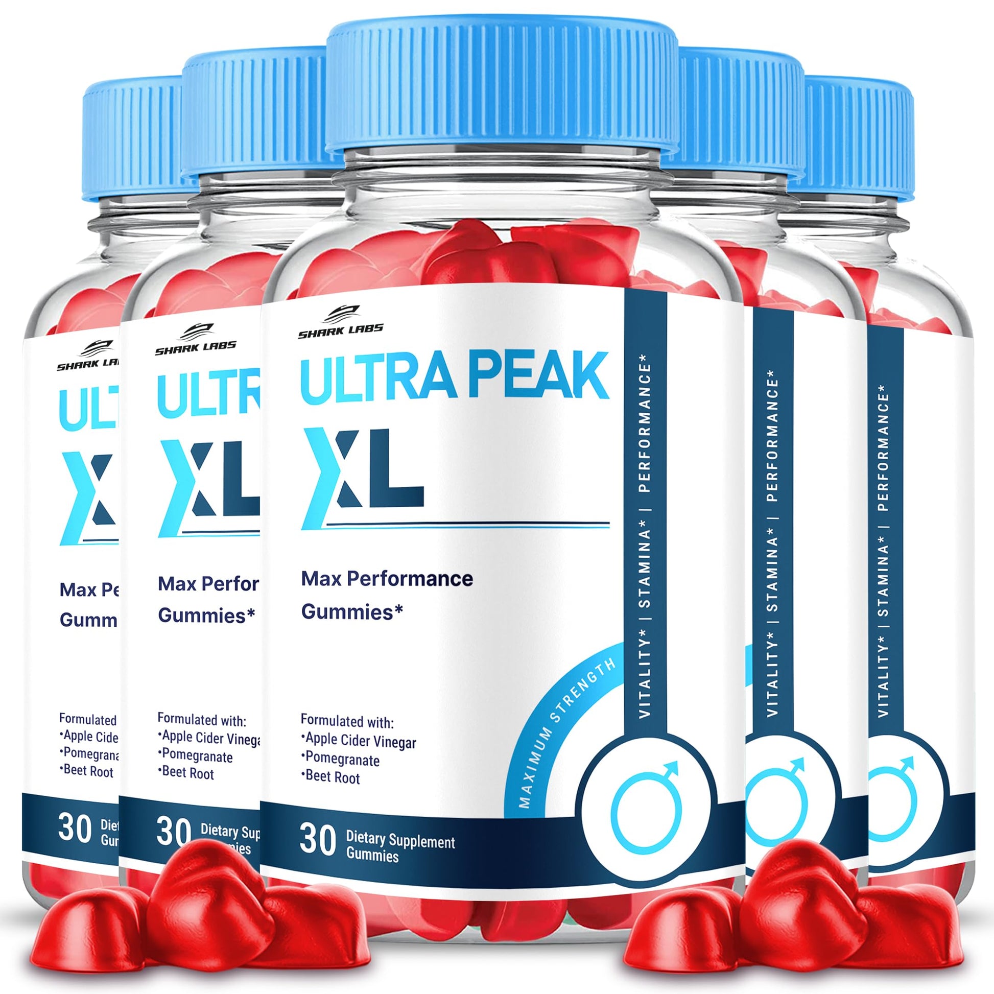Shark Labs Ultra Peak XL Gummies 30 Count
