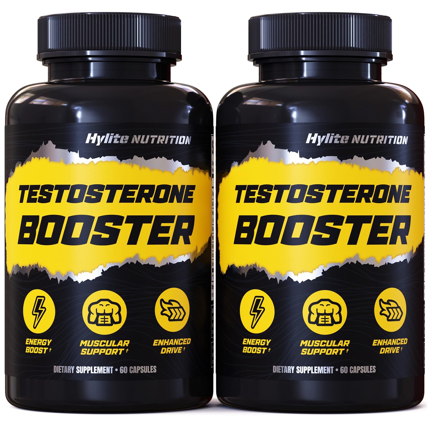 HYLITE NUTRITION Testosterone Booster for Men Capsule 120 Count