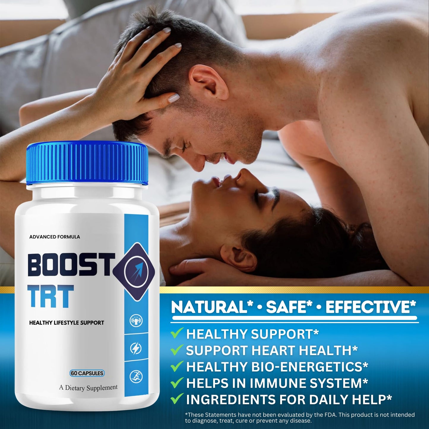 VegHerbs Boost TRT Advanced Pills Capsule, 60 Capsules (Pack of 5)