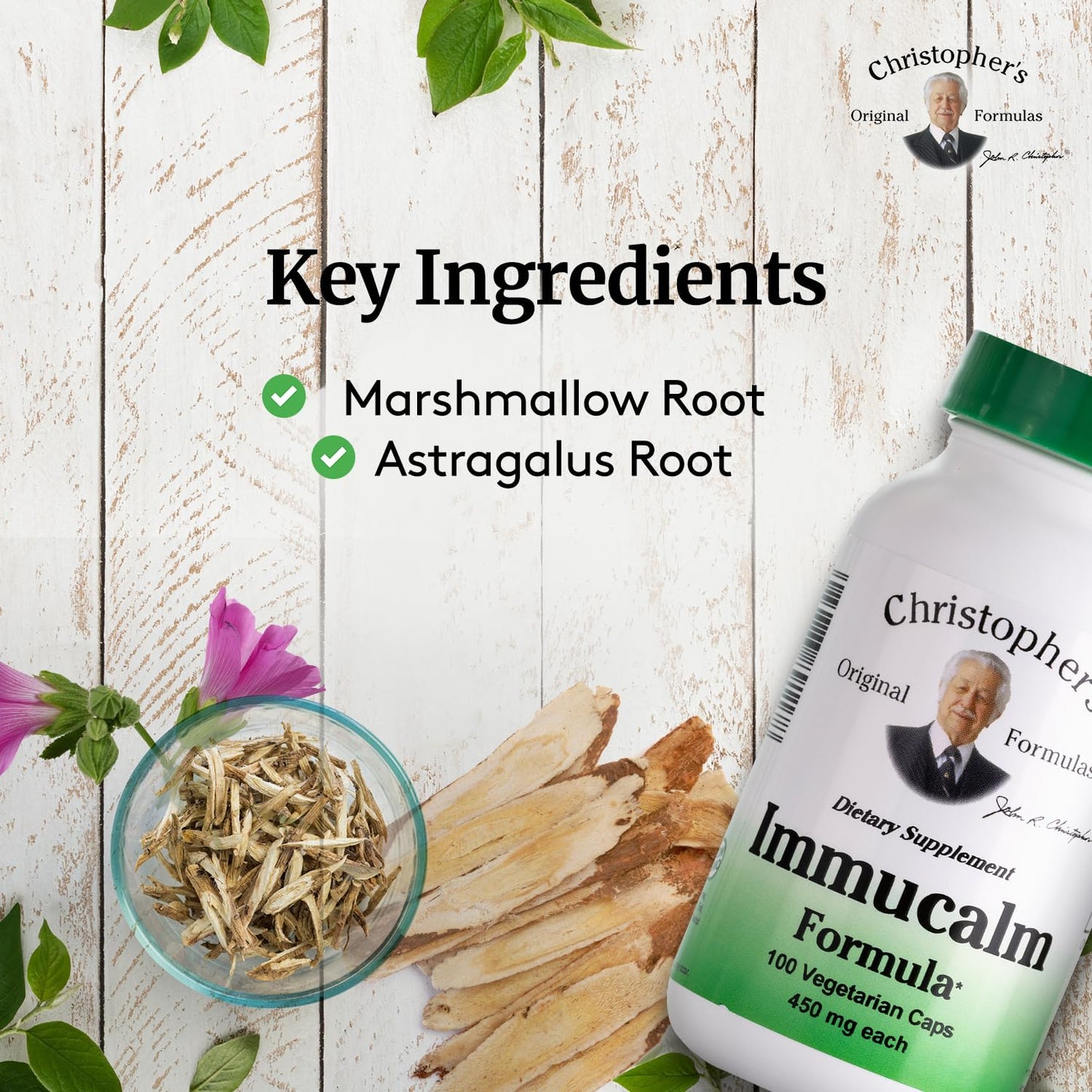 Christopher's Original Formulas Immucalm Immune Support Capsule 1 Count