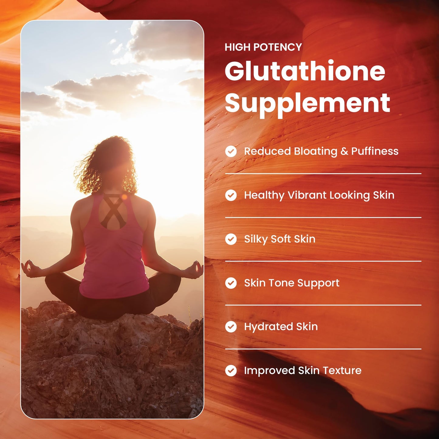GRAND CANYON FOUNDATION GlutaYouth Glutathione Capsule, 60 Count