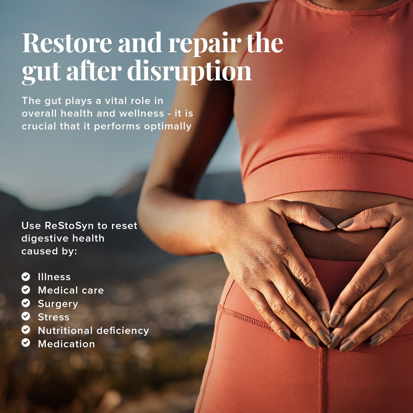 Medtrition ReStoSyn® Triple Action Gut Health Supplement Powder 25