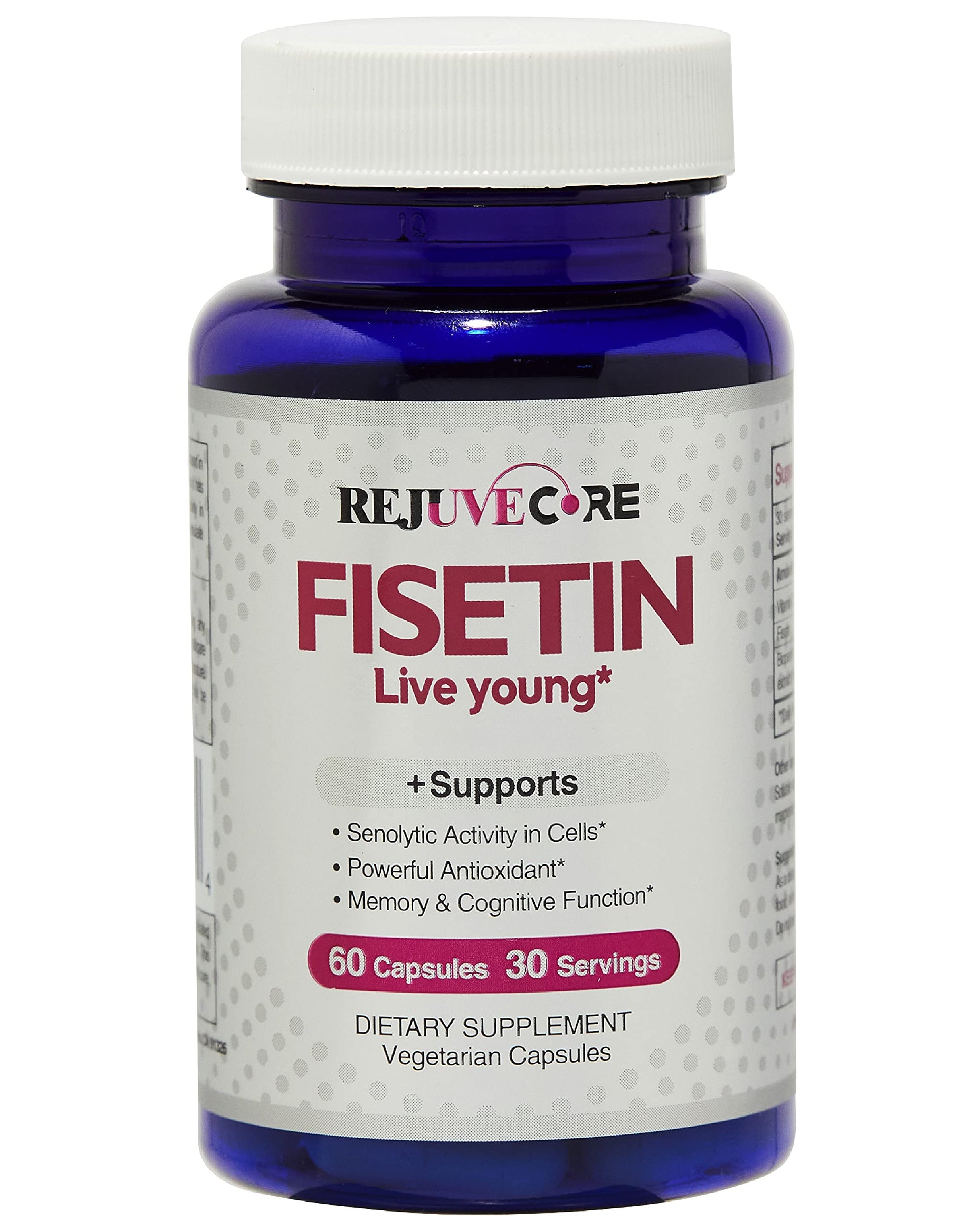Rejuvecore Fisetin 60 Capsules
