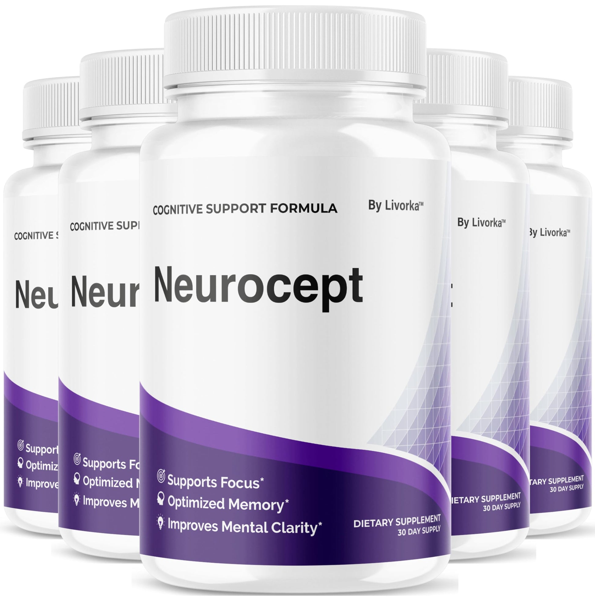 LIVORKA Neurocept Brain & Memory Focus Support 300 Capsules