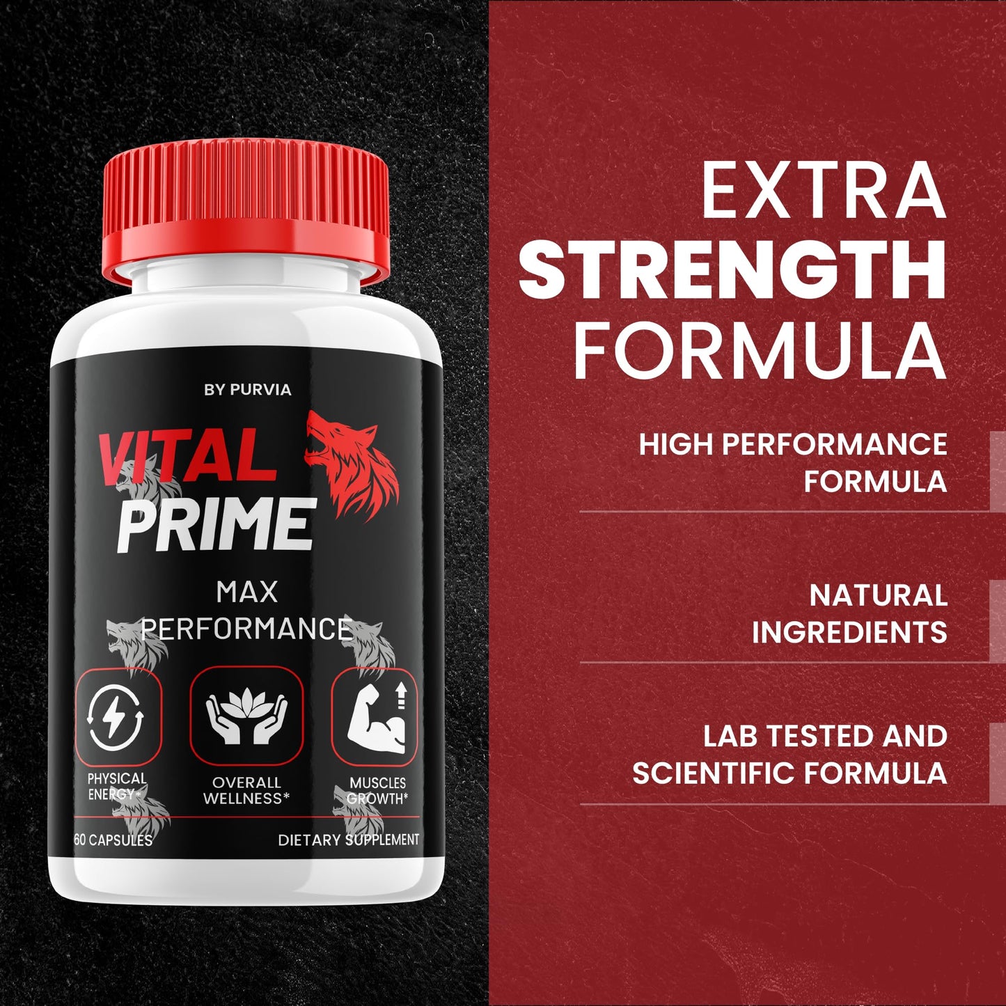 Purvia Vital Prime Capsule 300 Capsules