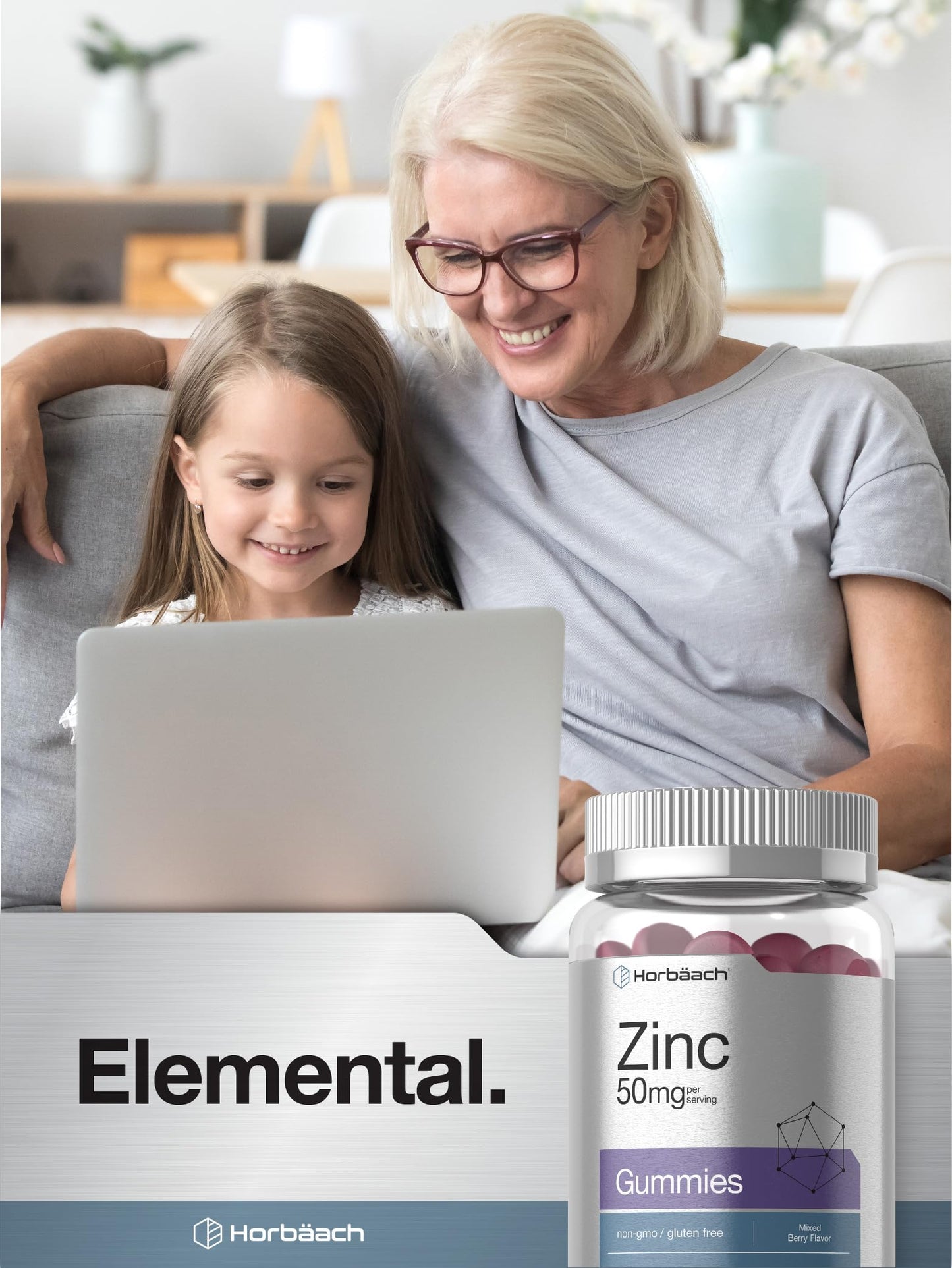 Horbäach Zinc Gummies 70 Count