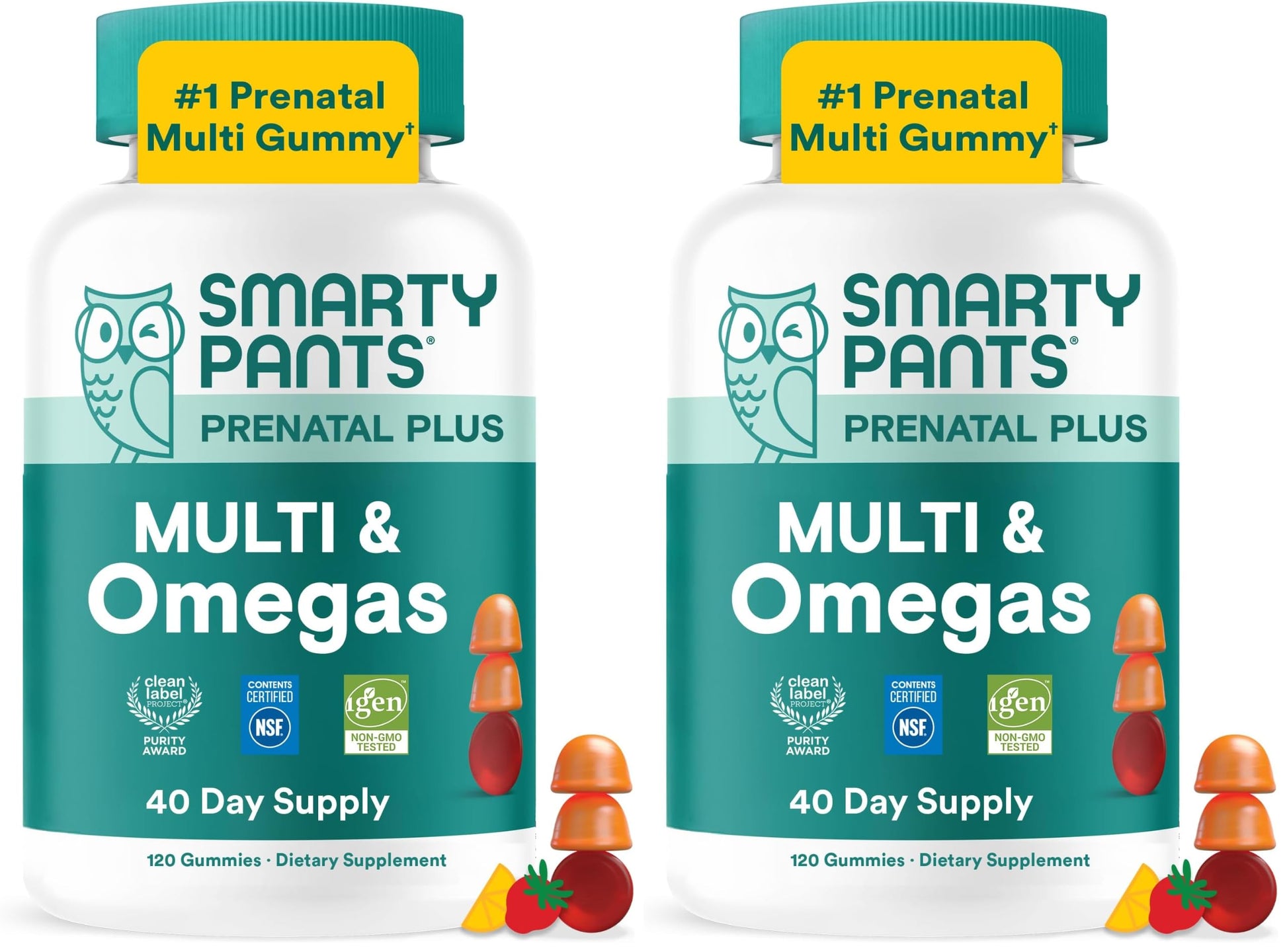 SmartyPants Prenatal Multivitamin Gummies 240 Count