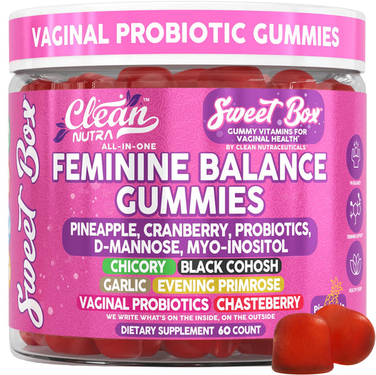 Clean Nutraceuticals Feminine Balance for Women 60 Gummies