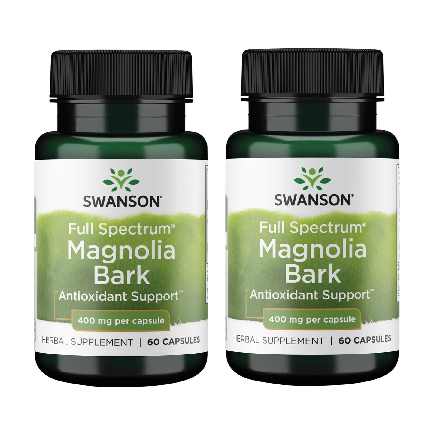 Swanson Magnolia Bark Capsules 400mg, 120 Count