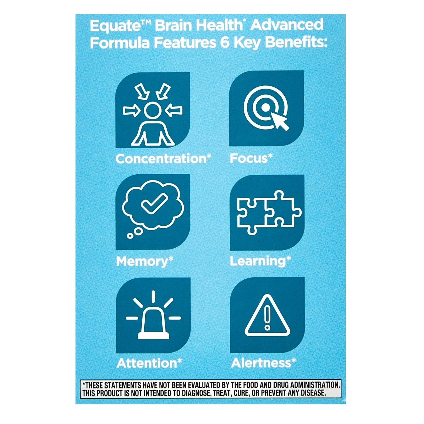 FUSION SHOP STORE Brain Health 6 Function Capsules, 30 Count