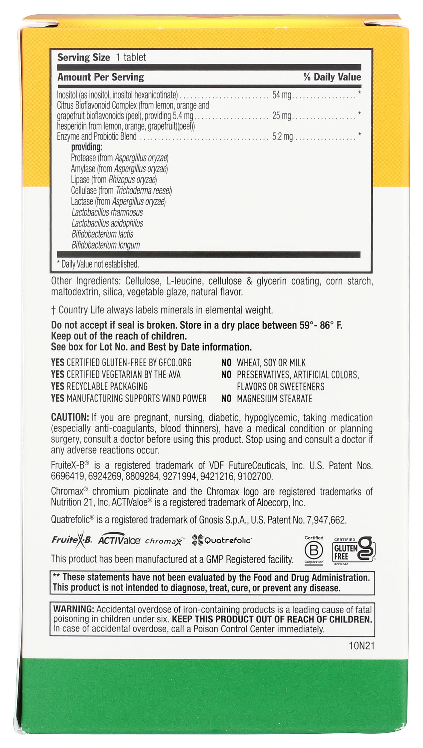 Country Life Multivitamin Women Core Daily 1 60 Tablets