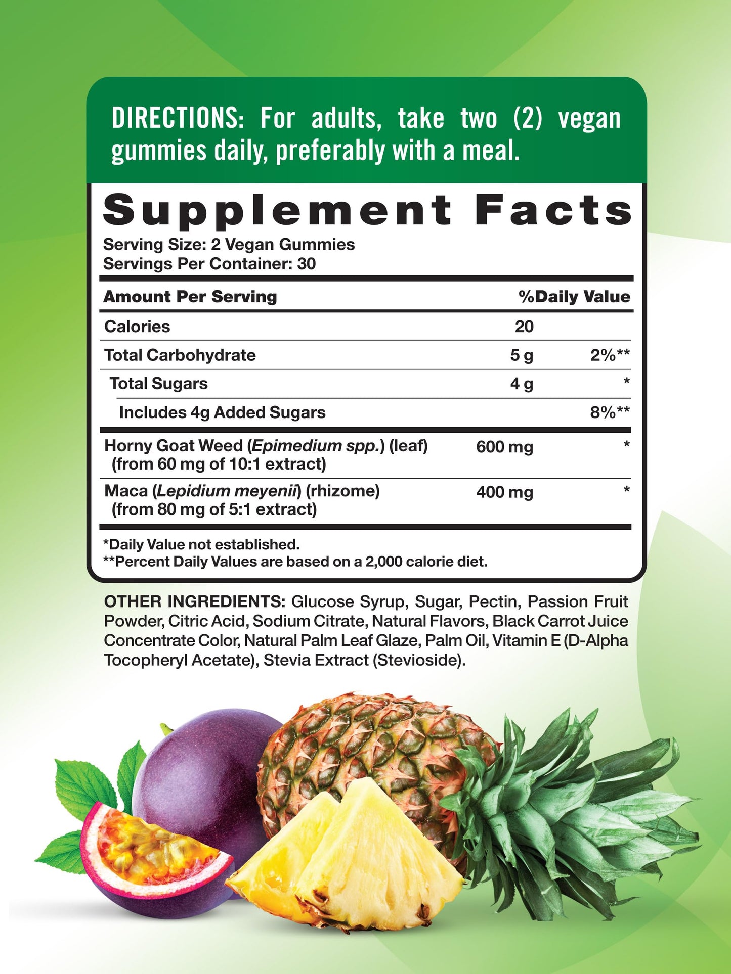Nature's Truth Passion Gummies Gummy, 60 Count