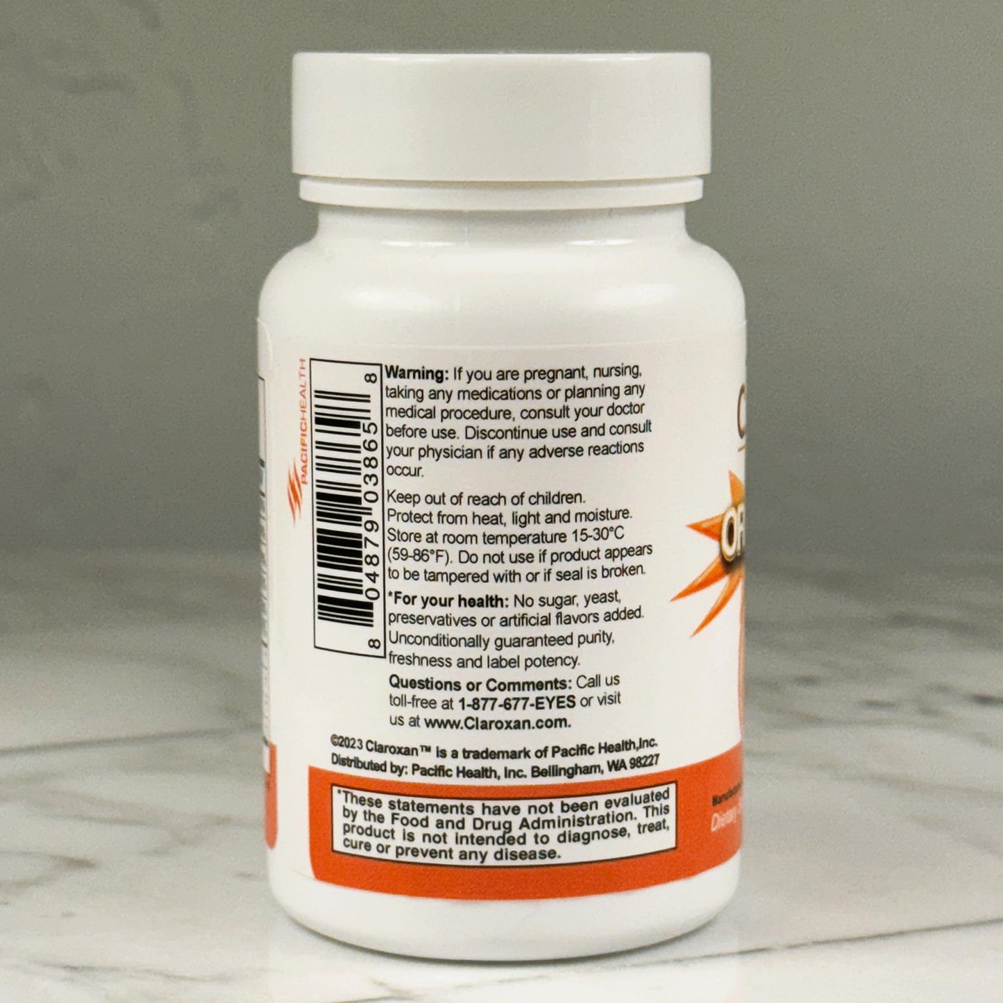 Pacific Health, Inc. Claroxan Original Tablet 1