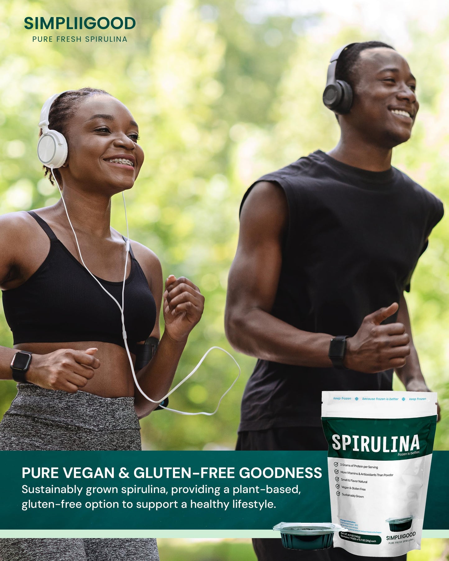 Simpliigood Spirulina Softgels 6 Count