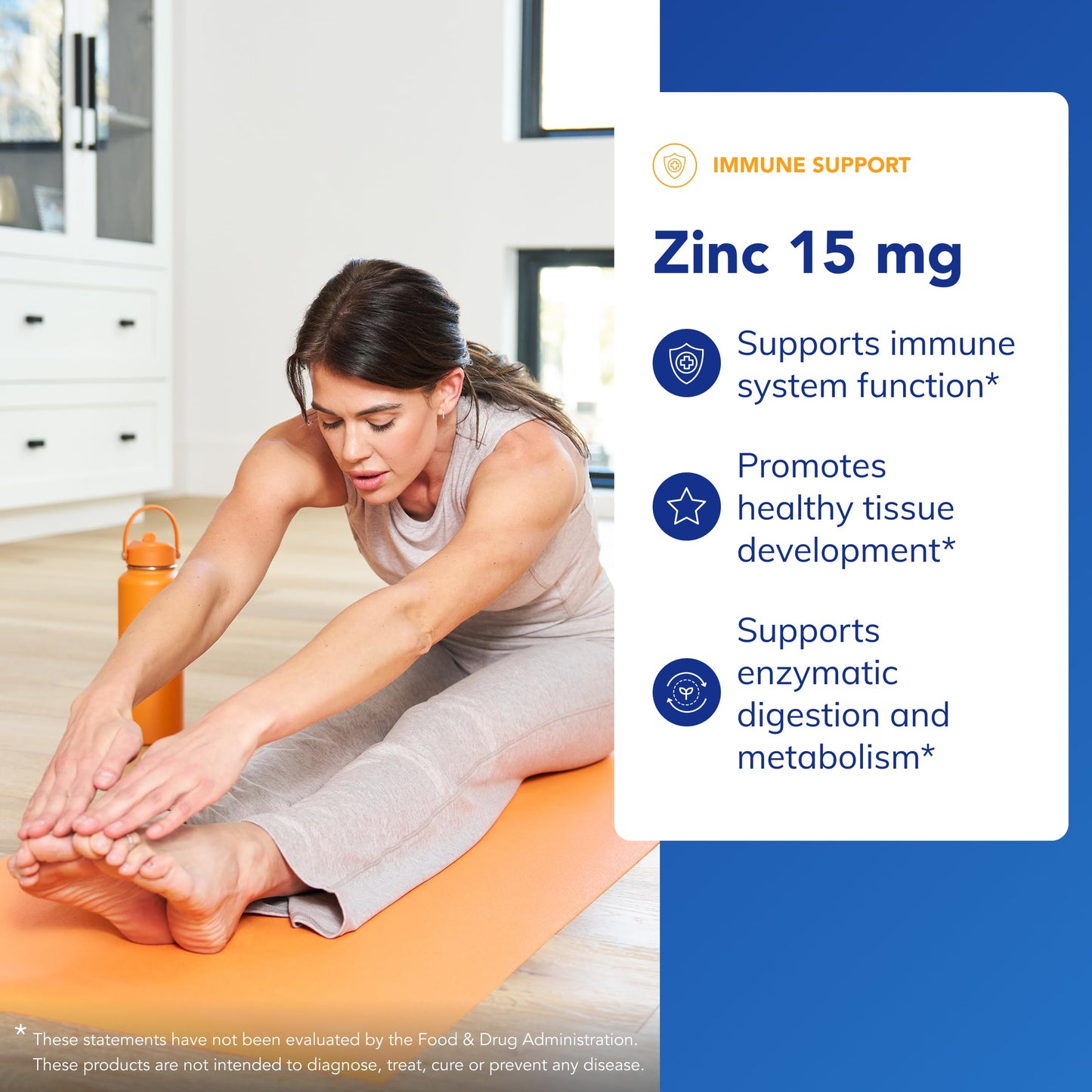Pure Encapsulations Zinc 15 mg Capsules, 30 Capsules