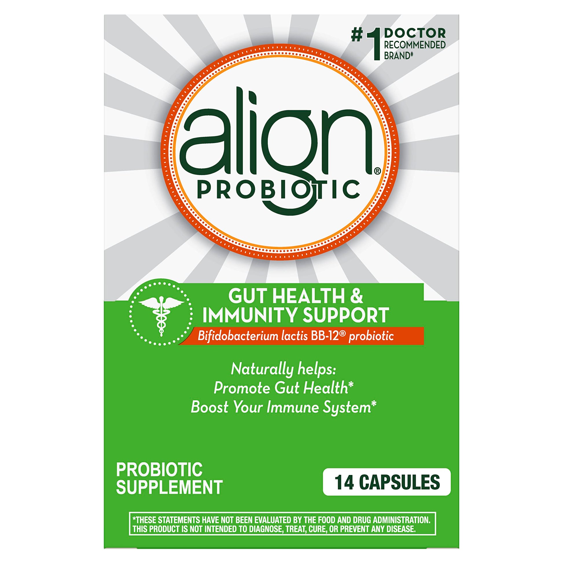 Align Gut Health & Immunity Probiotic Capsule, 14 Count