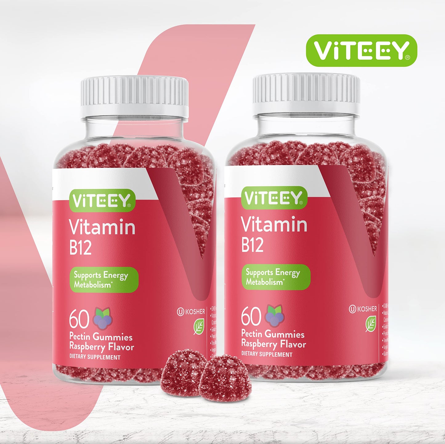 Viteey Vitamin B12 Gummies 120 Count