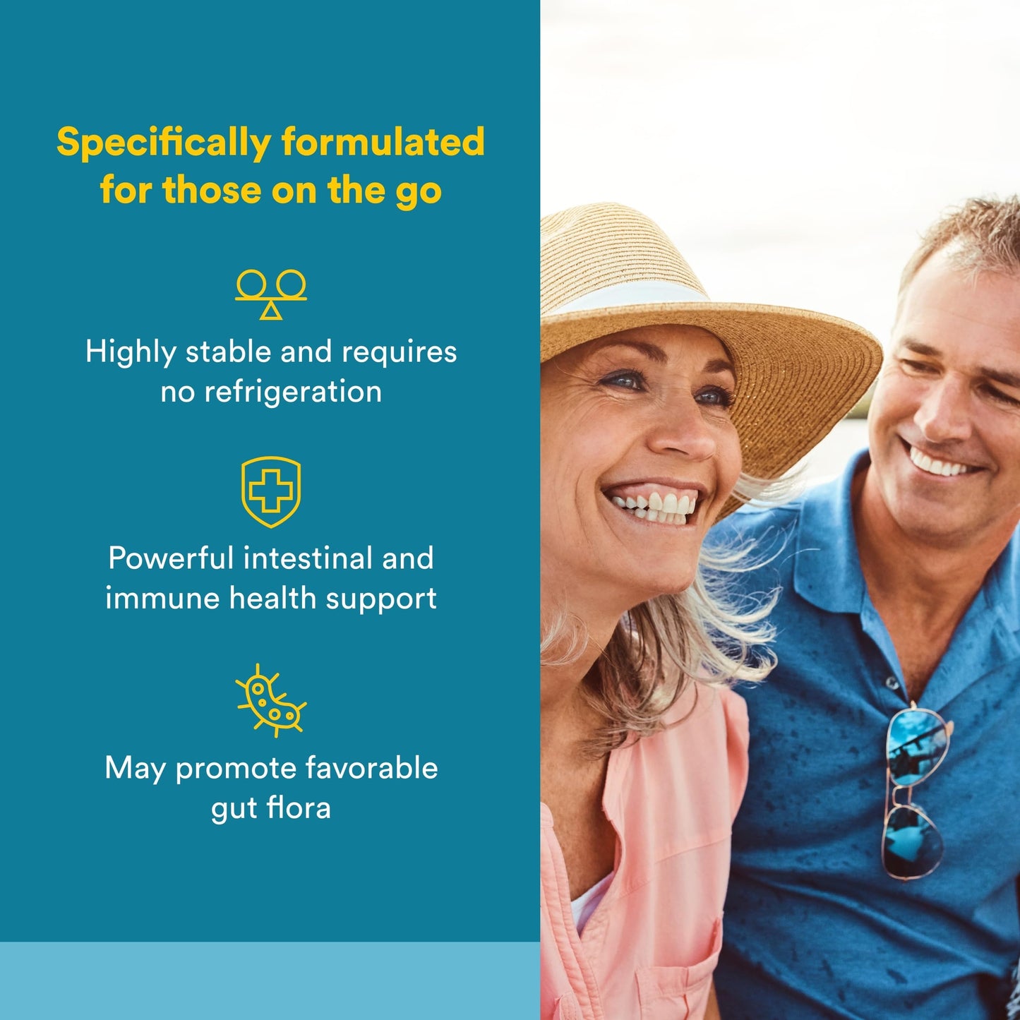 Natural Factors TravelBiotic Capsule 60 Capsules