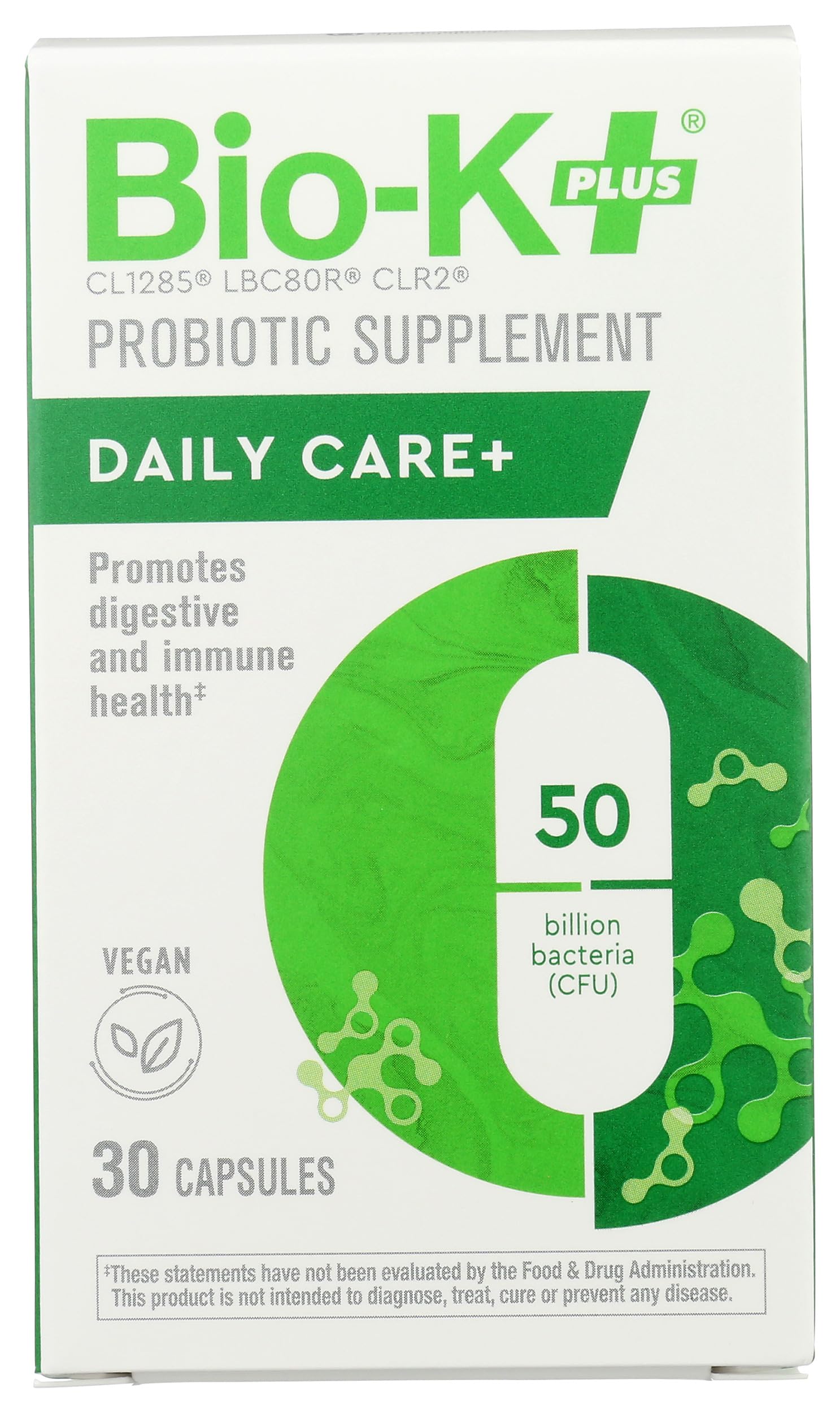 Bio-K Plus Dailycare 50 Billion Probiotics Capsule 30