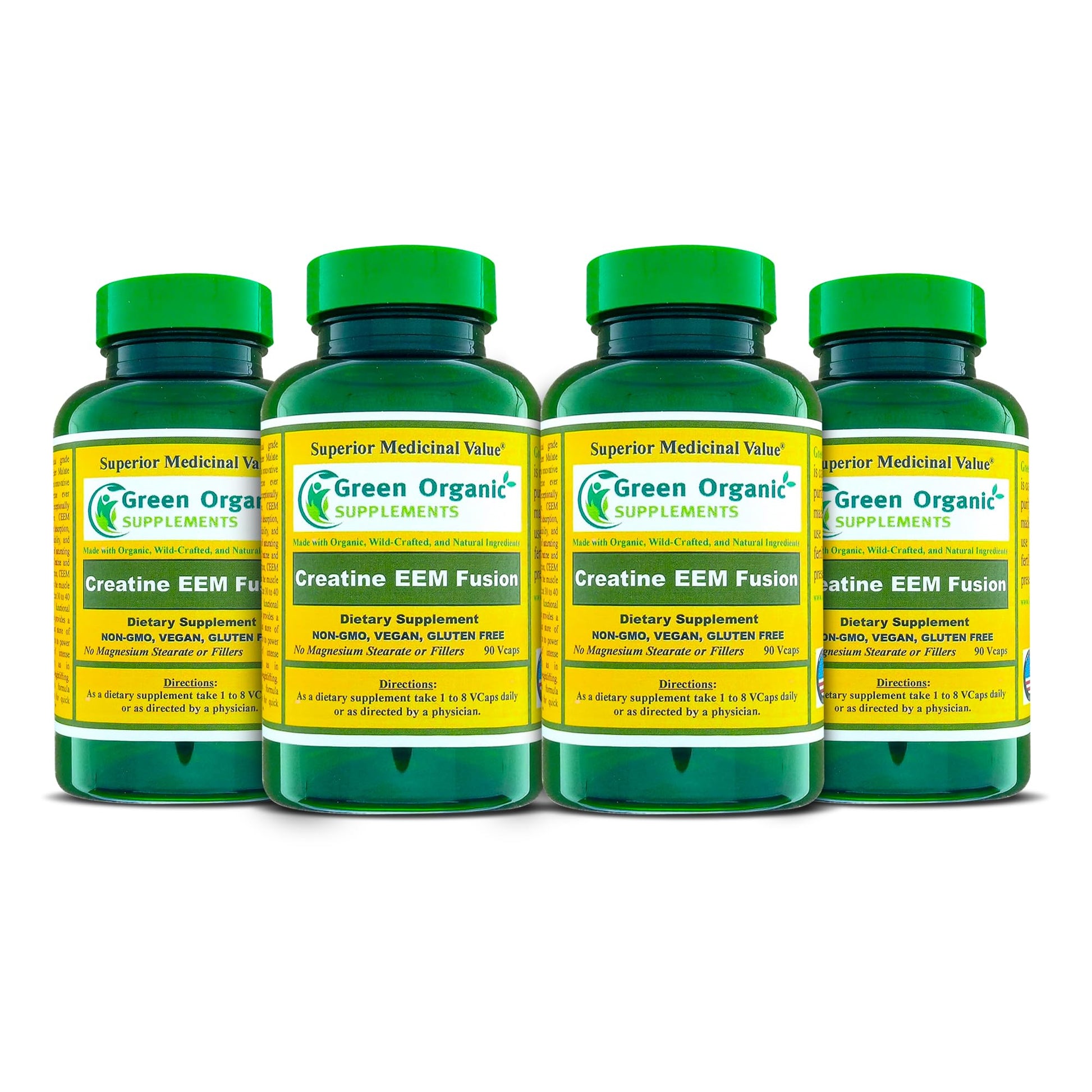 Green Organic Supplements Creatine EEM Fusion Capsule 90 Capsules