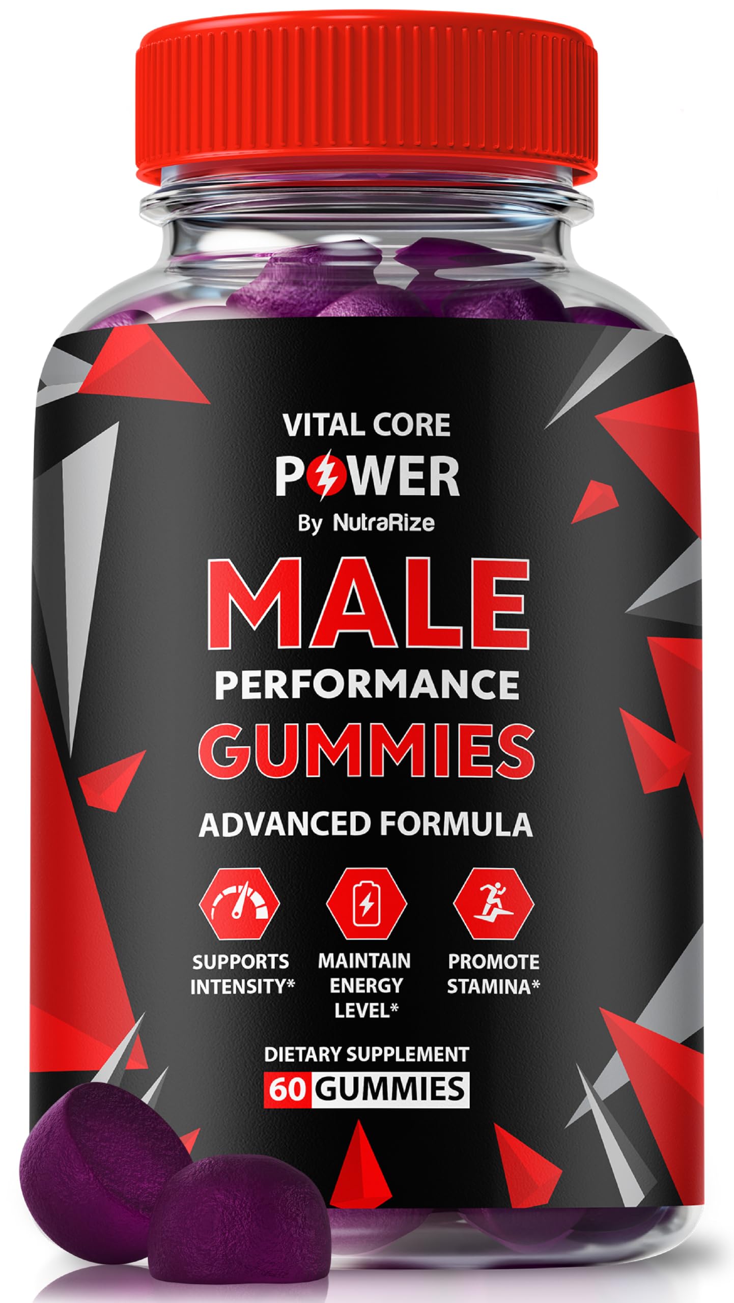 NutraRize Vital Core Power Male Gummies Gummy 60 Count