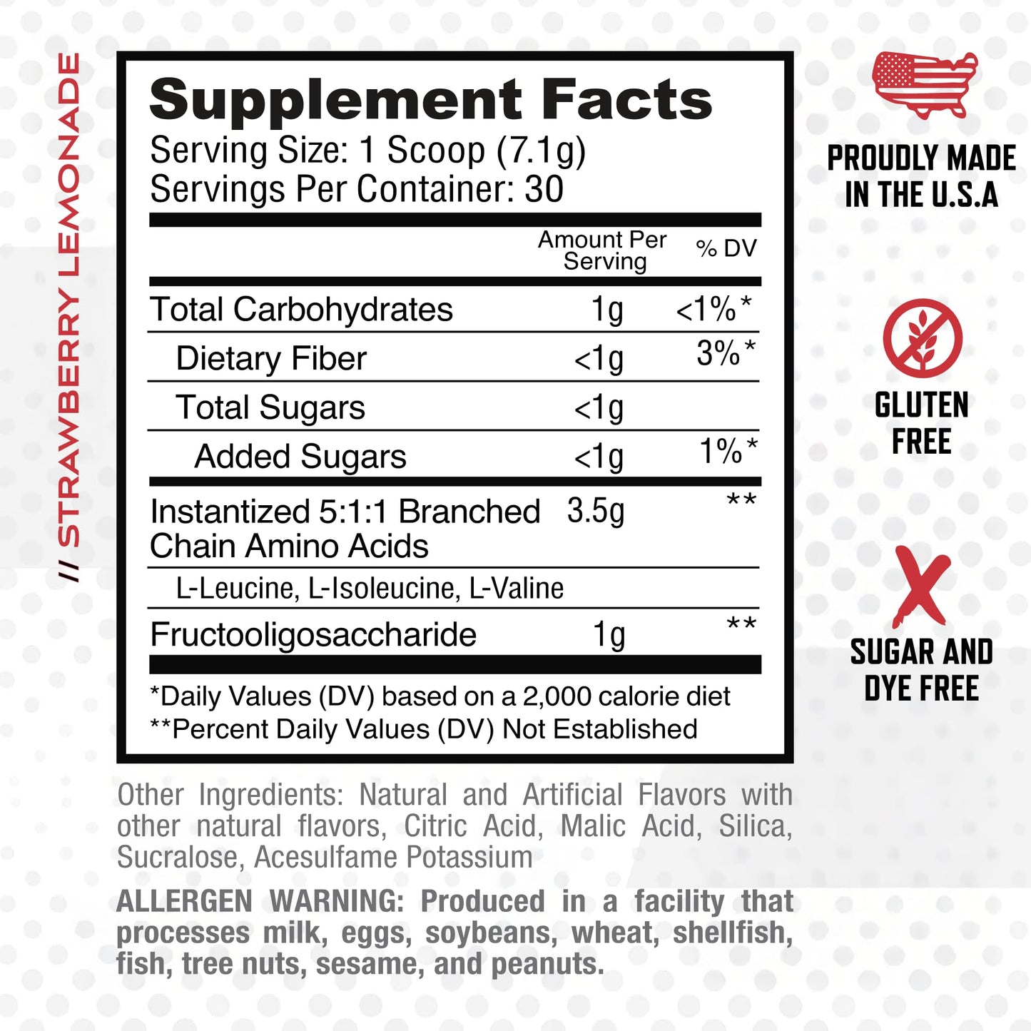 Purus Labs Everyday Amino BCAA Powder, 7.9 Ounce