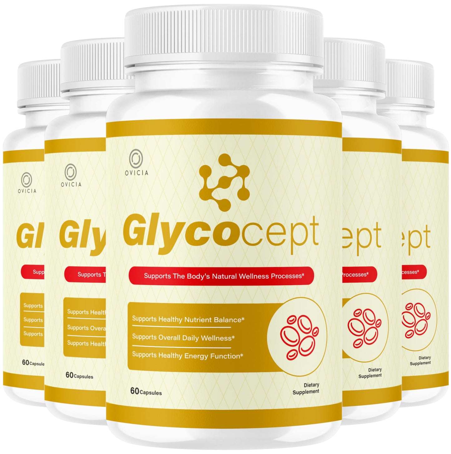 OVICIA Glycocept Advanced Formula Capsules, 300 Capsules