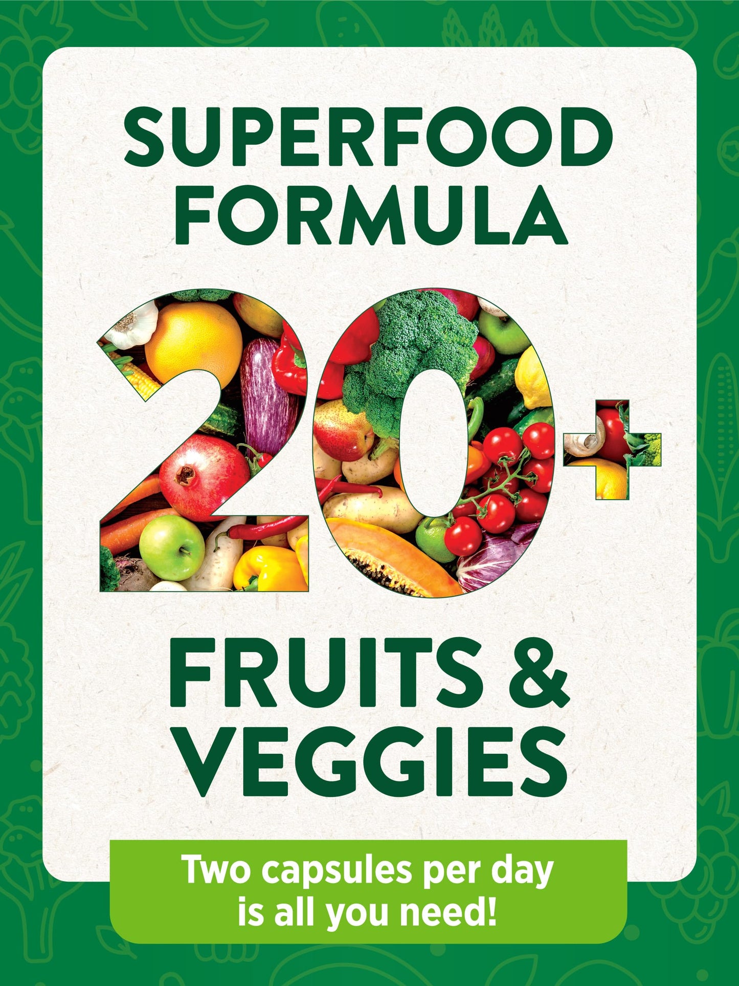 Nature's Truth Fruit and Veggies Supplement Capsules 120