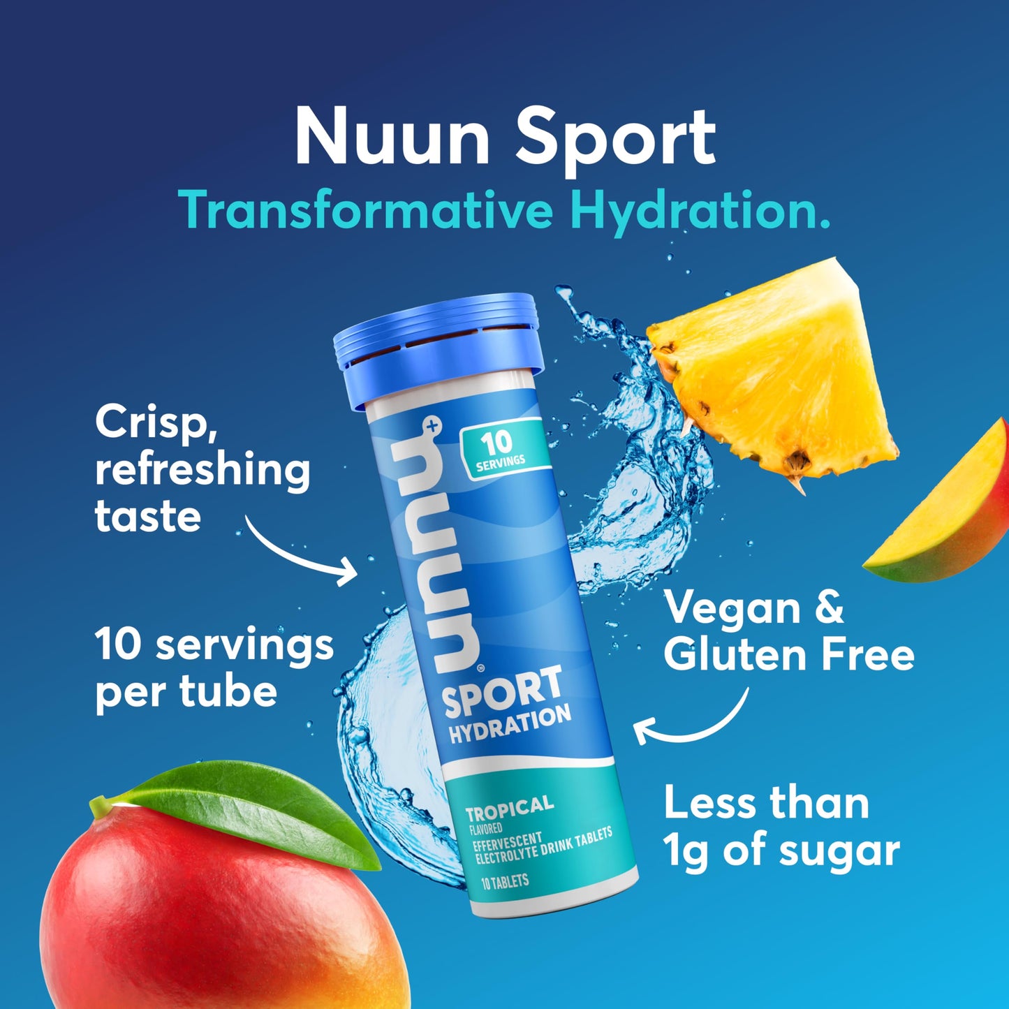 Nuun Sport Electrolyte Tablets 80 Count