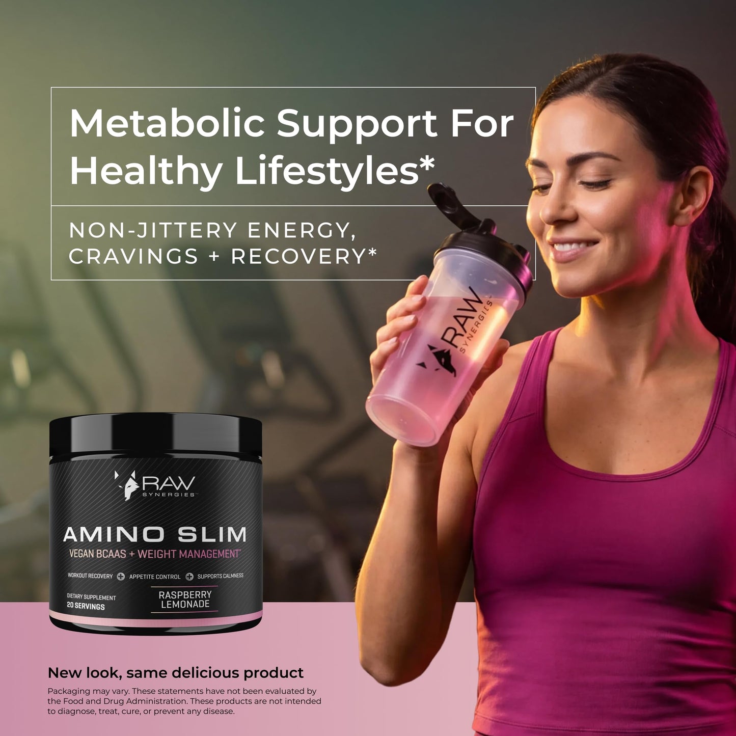 RAW Synergies Amino Slim Powder 5.3 Ounce