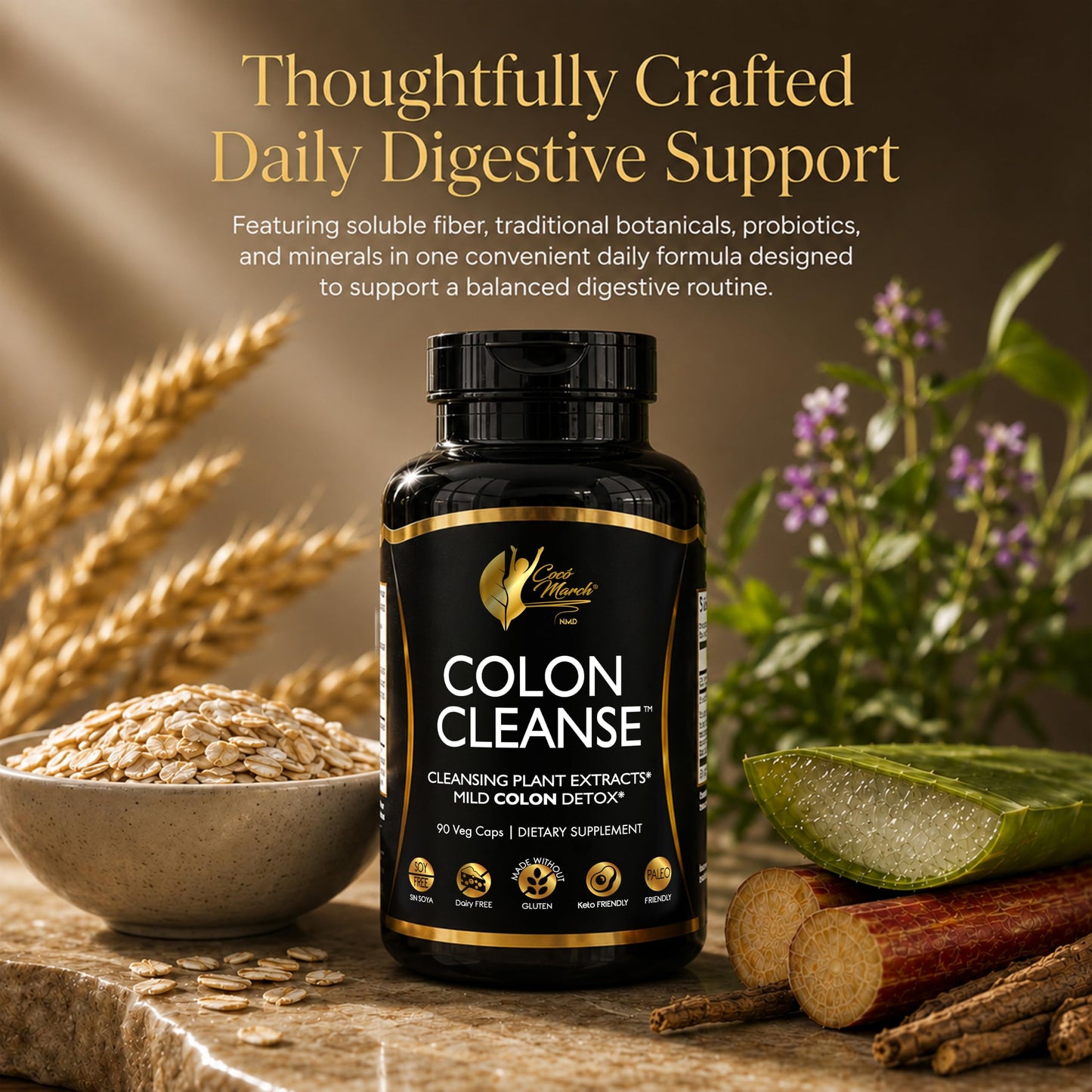 Cocó March N.M.D Colon Cleanse Capsule 60 Count