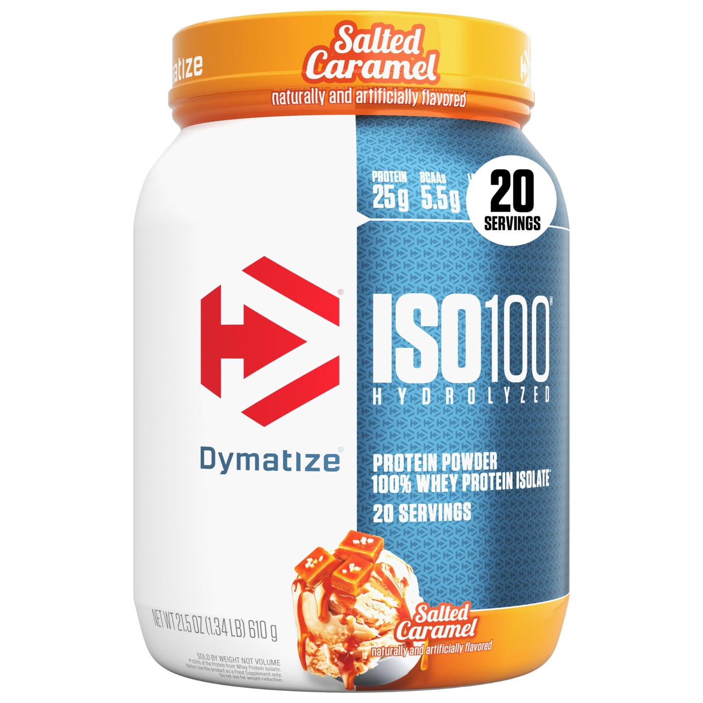 Dymatize ISO100 Whey Isolate Protein Powder 21.5 Servings