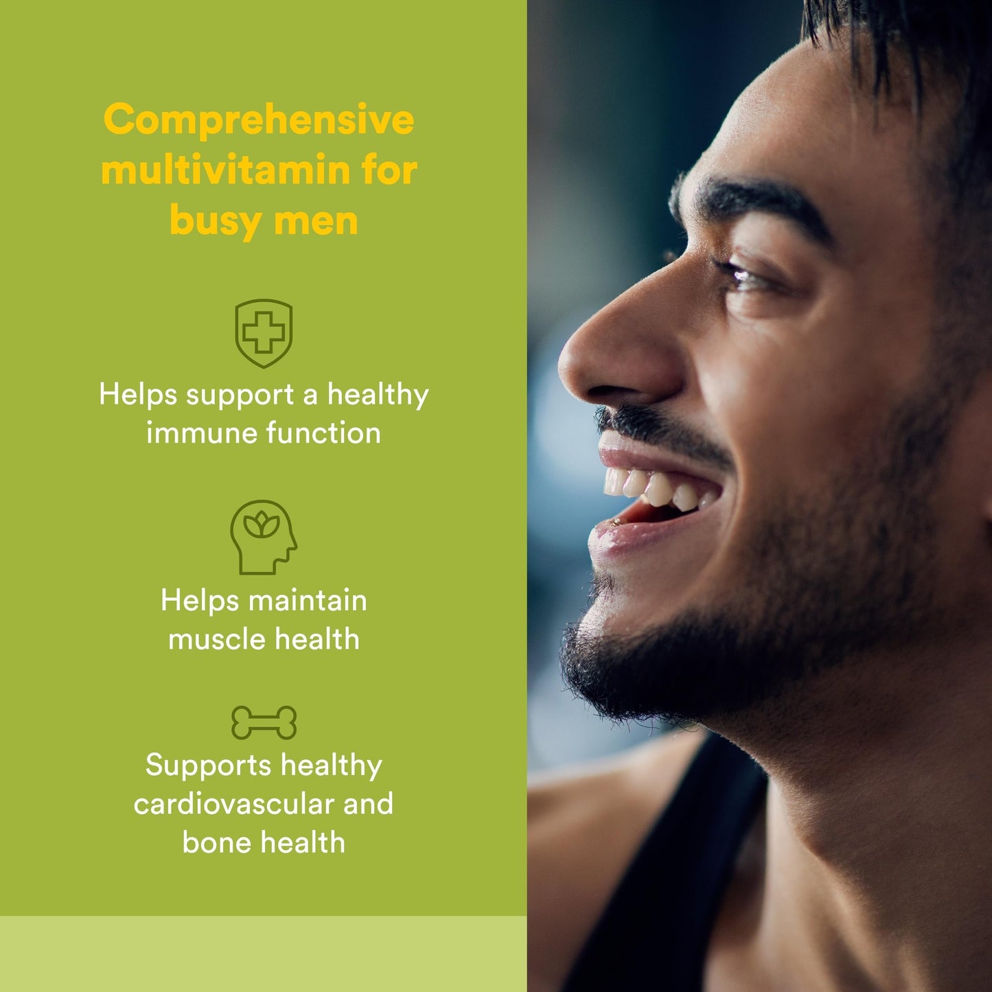 Natural Factors Whole Earth & Sea Men's Multivitamin & Mineral, 120 Tablets