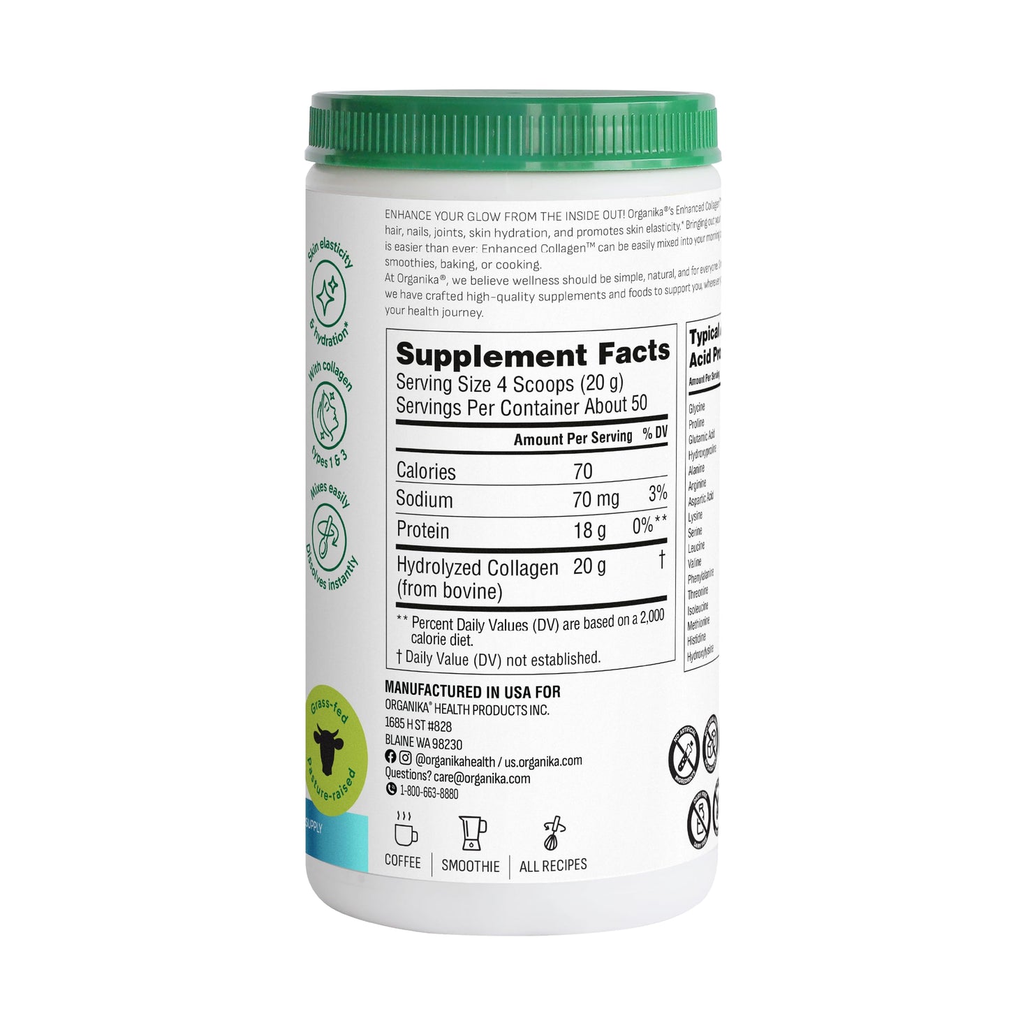 Organika Collagen Powder 32.27
