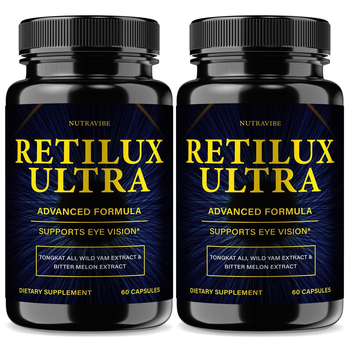 NutraVibe Retilux Ultra Daily Vision Support Formula, Capsule, 120 Capsules