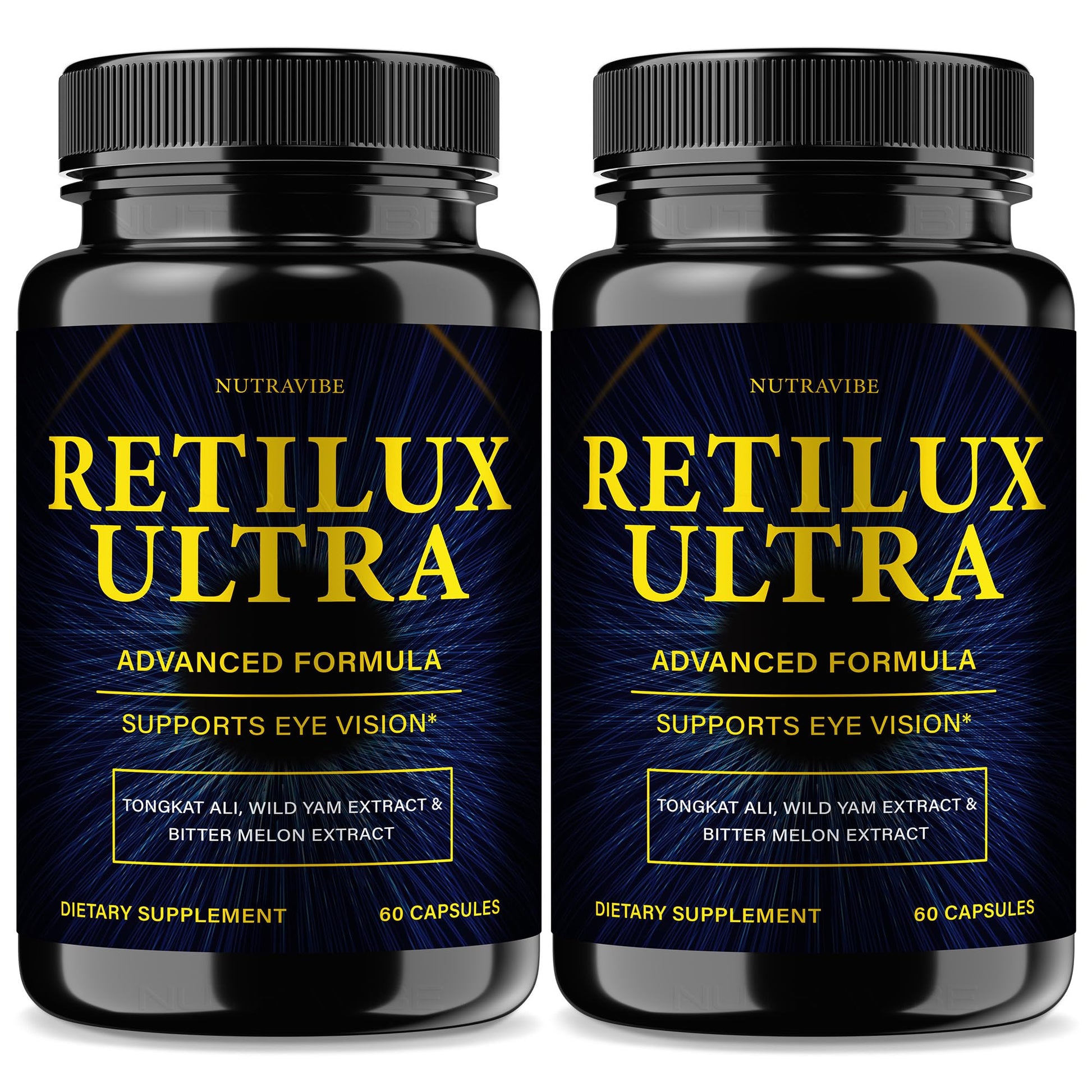 NutraVibe Retilux Ultra Daily Vision Support Formula, Capsule, 120 Capsules