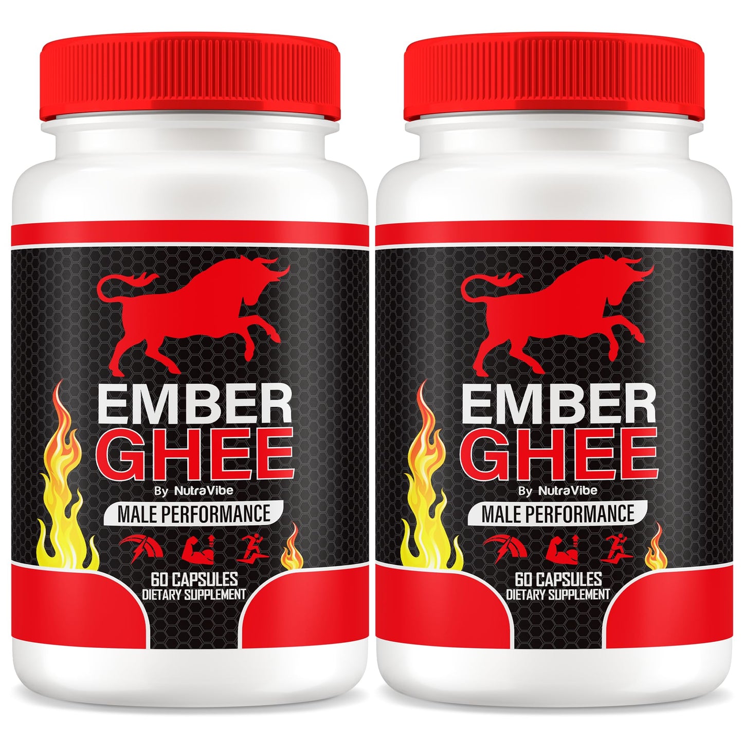 NutraVibe Ember Ghee Capsules, 120 Capsules