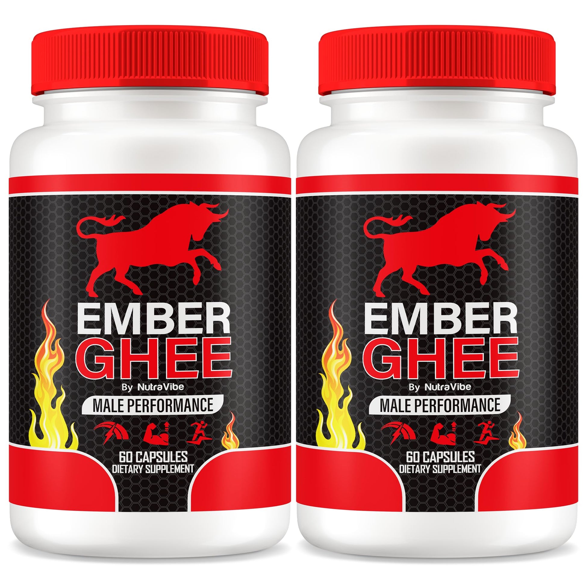NutraVibe Ember Ghee Capsules, 120 Capsules