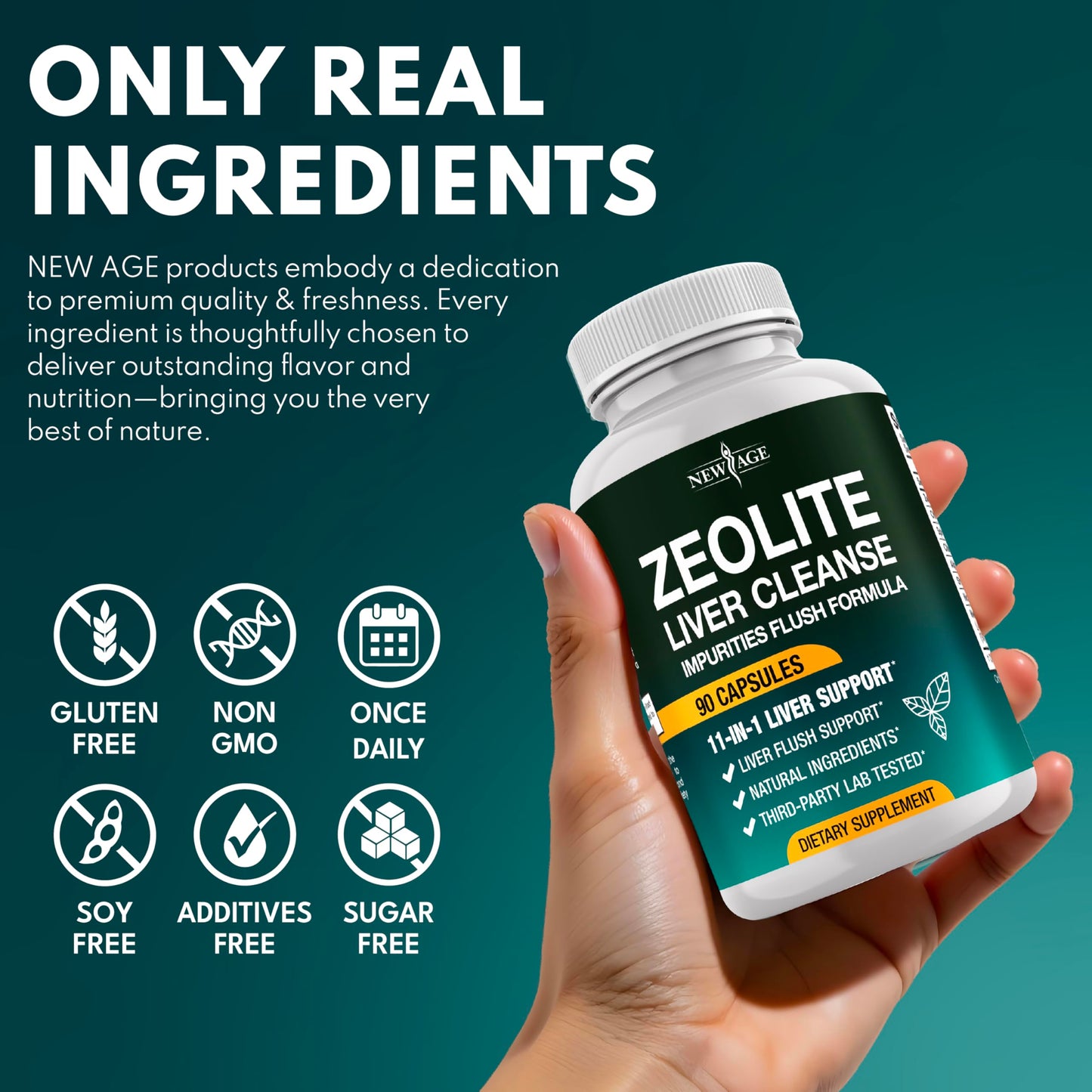 NEW AGE Liver Cleanse & Repair Capsule, 270 Count