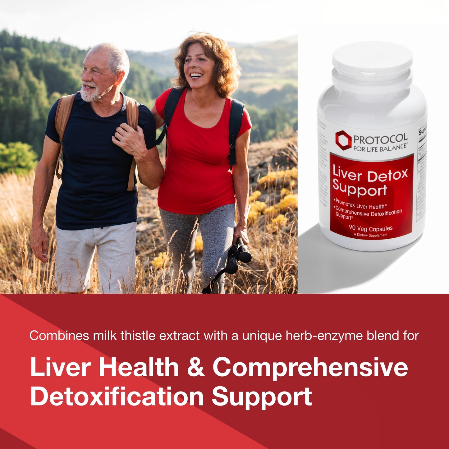 PROTOCOL FOR LIFE BALANCE Liver Detox Support Capsules 90 Count