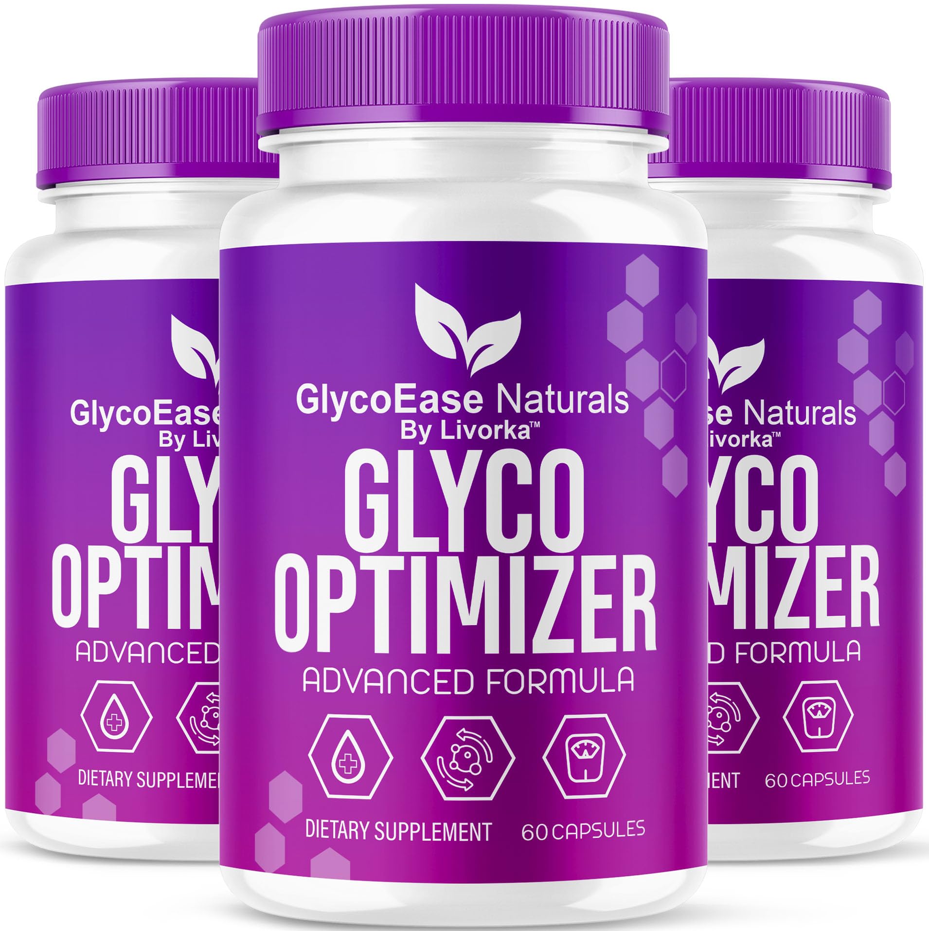 LIVORKA GlycoEase Glyco Optimizer Capsules, 180 Capsules