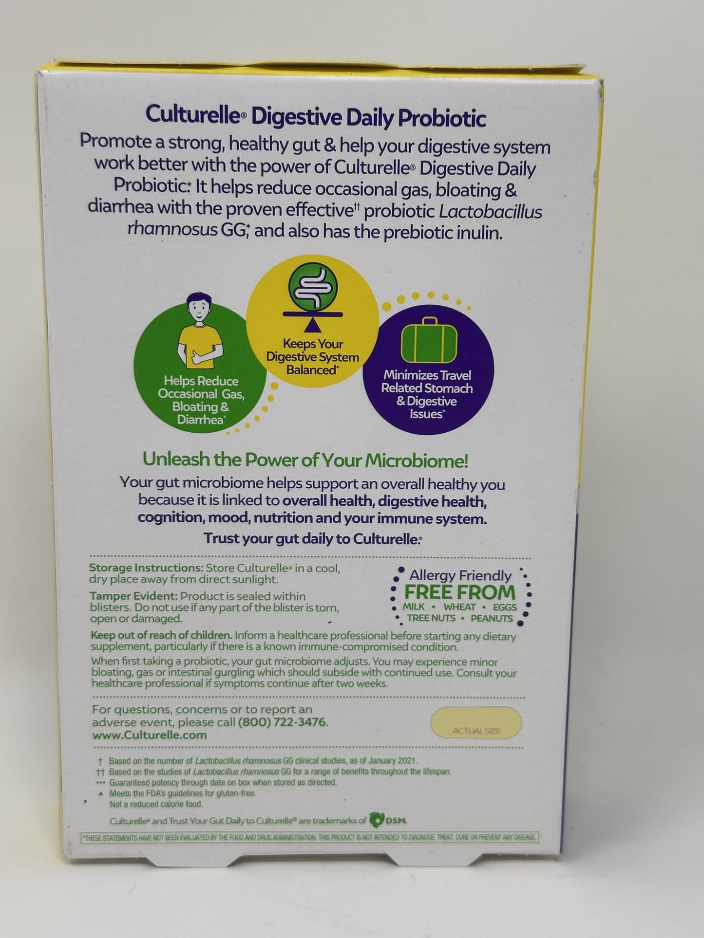 Culturelle Probiotic Capsule 30 Count