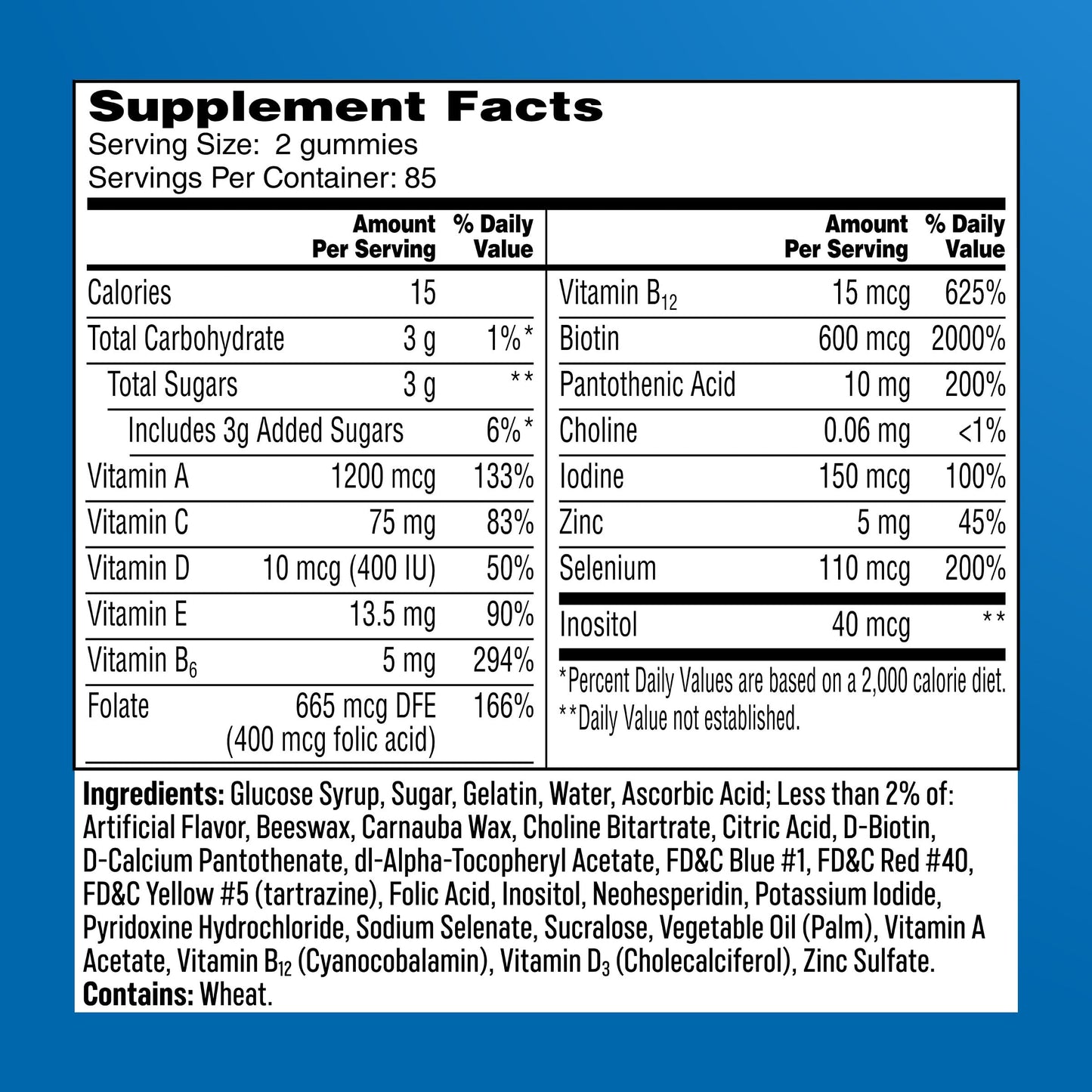 ONE A DAY Men's Multivitamins Gummies, 80 Count