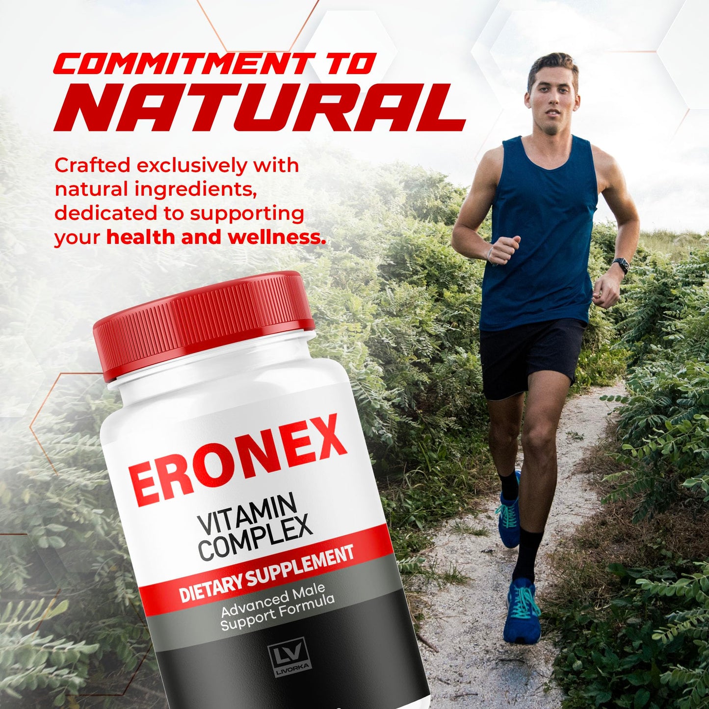 LIVORKA Eronex Vitamin Complex Capsules, 60 Capsules