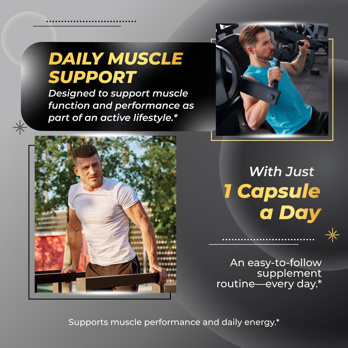 SOTALIX SUPPLEMENT Ultra Muscle Builder Supplement with L-Arginine & Tribulus – Sports Training Support 90 Capsules