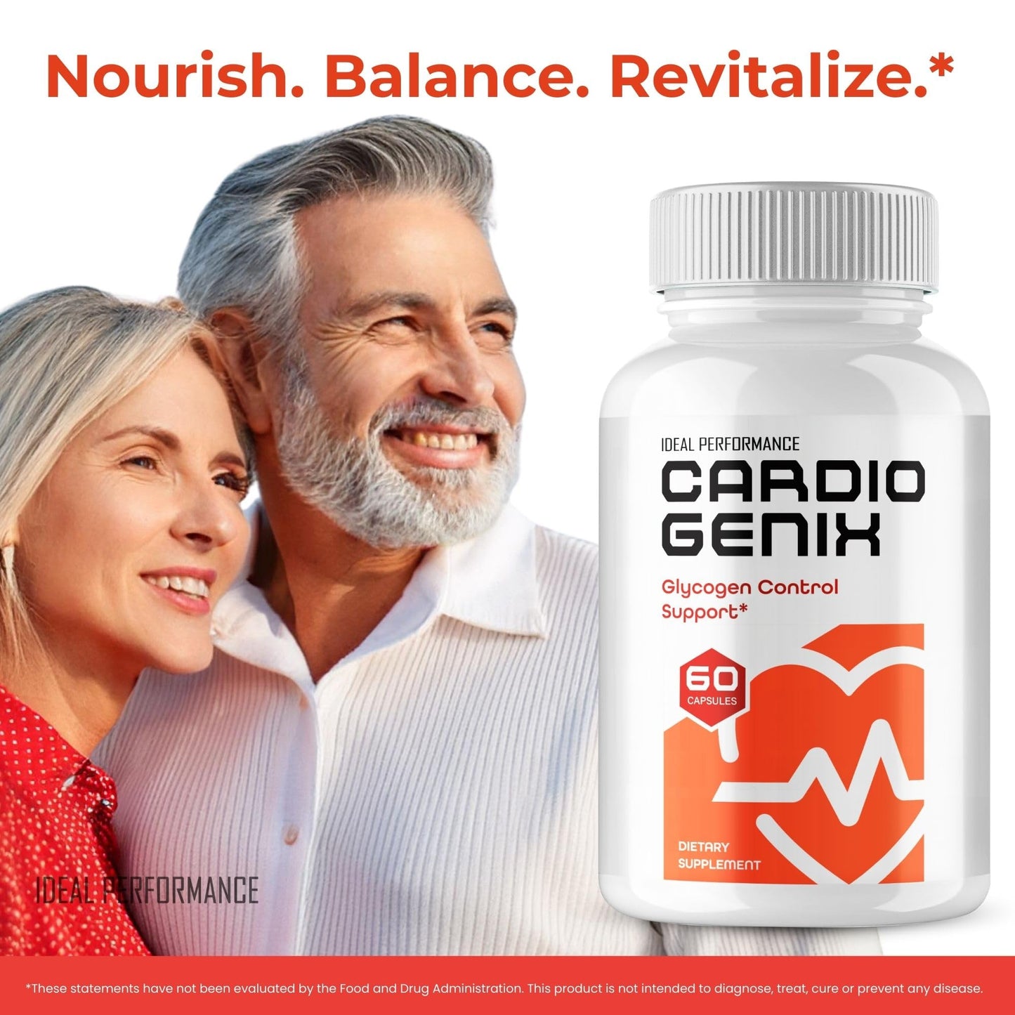 IDEAL PERFORMANCE Cardio Genix Capsule, 60 Count