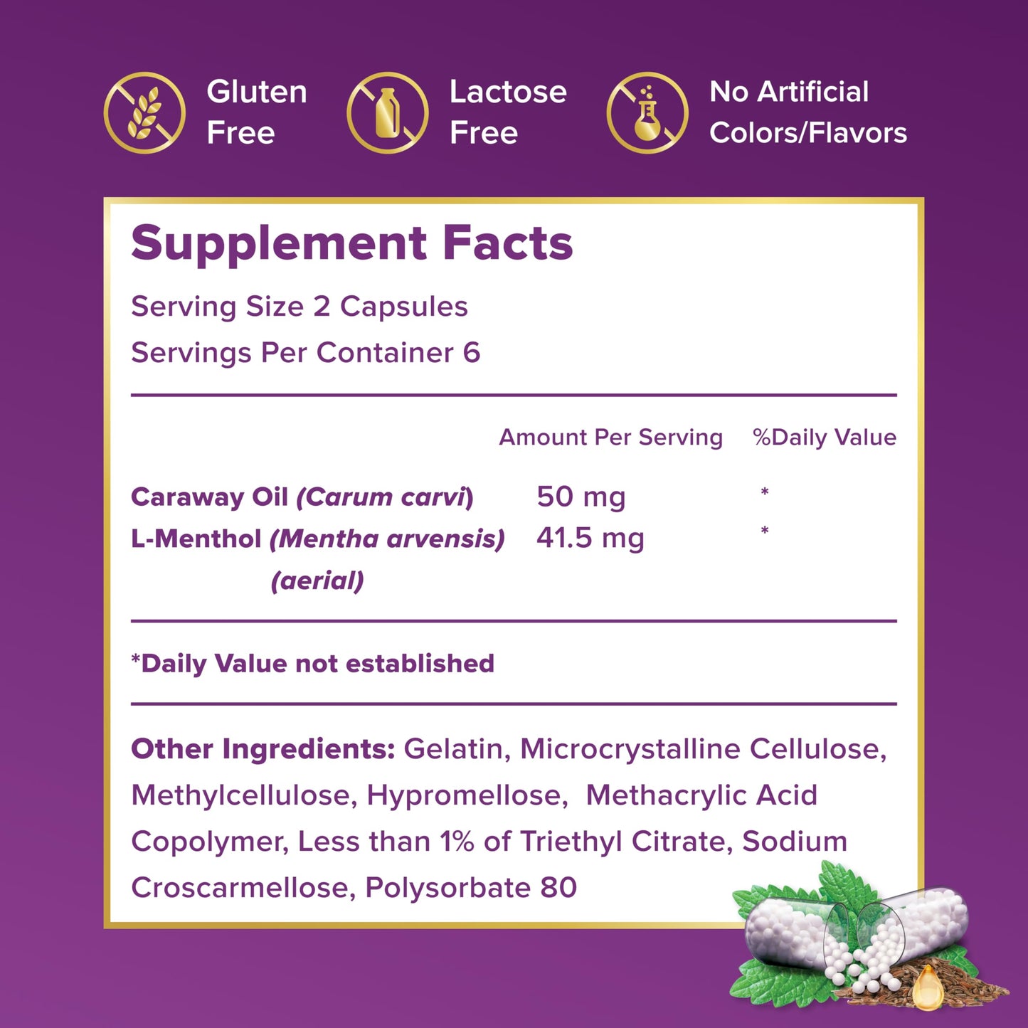 FDgard Gut Health Supplement, 12 Capsules