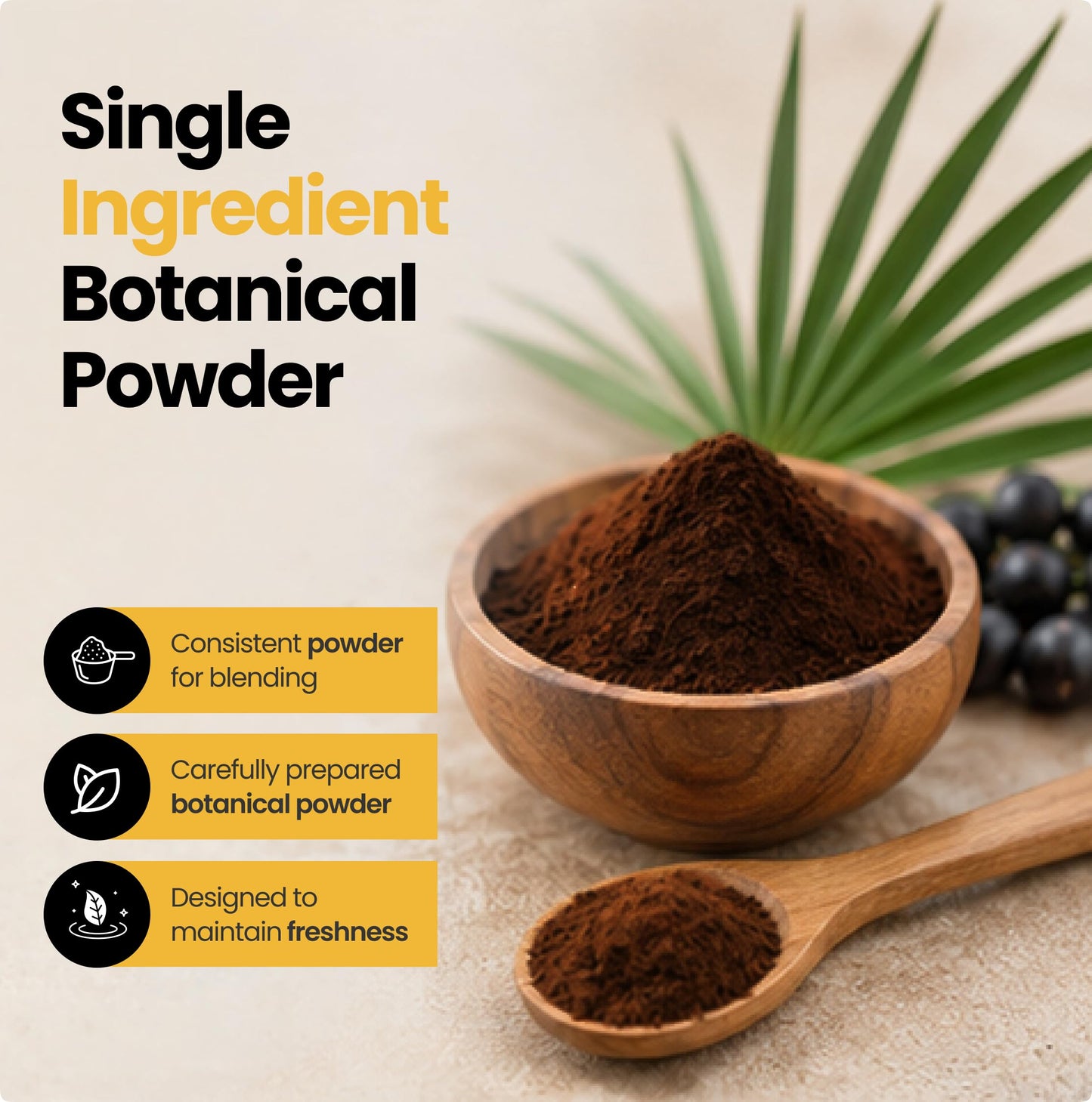 Herb To Body Saw Palmetto Berries Powder 4 Ounce